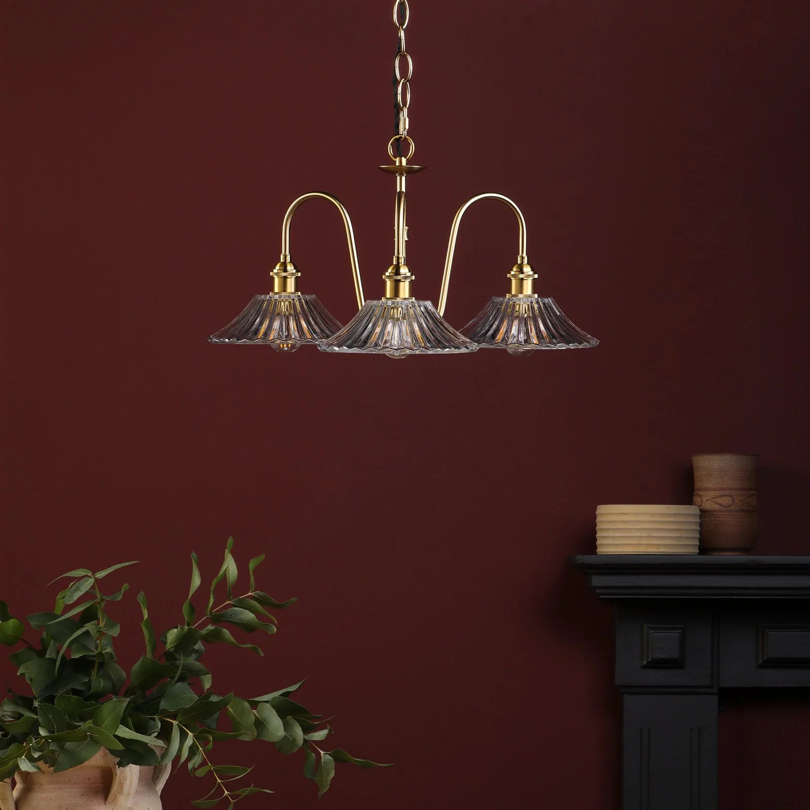 Hadano 3 Light Ceiling Light- Various Finishes - Image 15