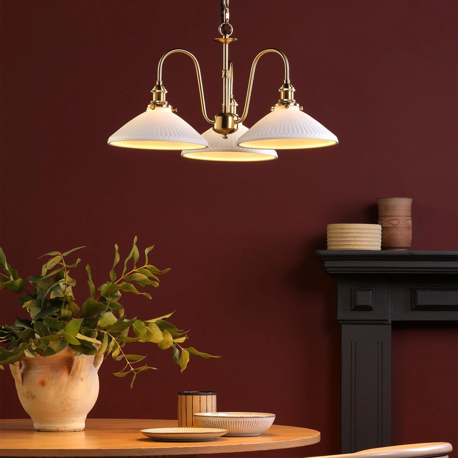 Hadano 3 Light Ceiling Light- Various Finishes - Image 32