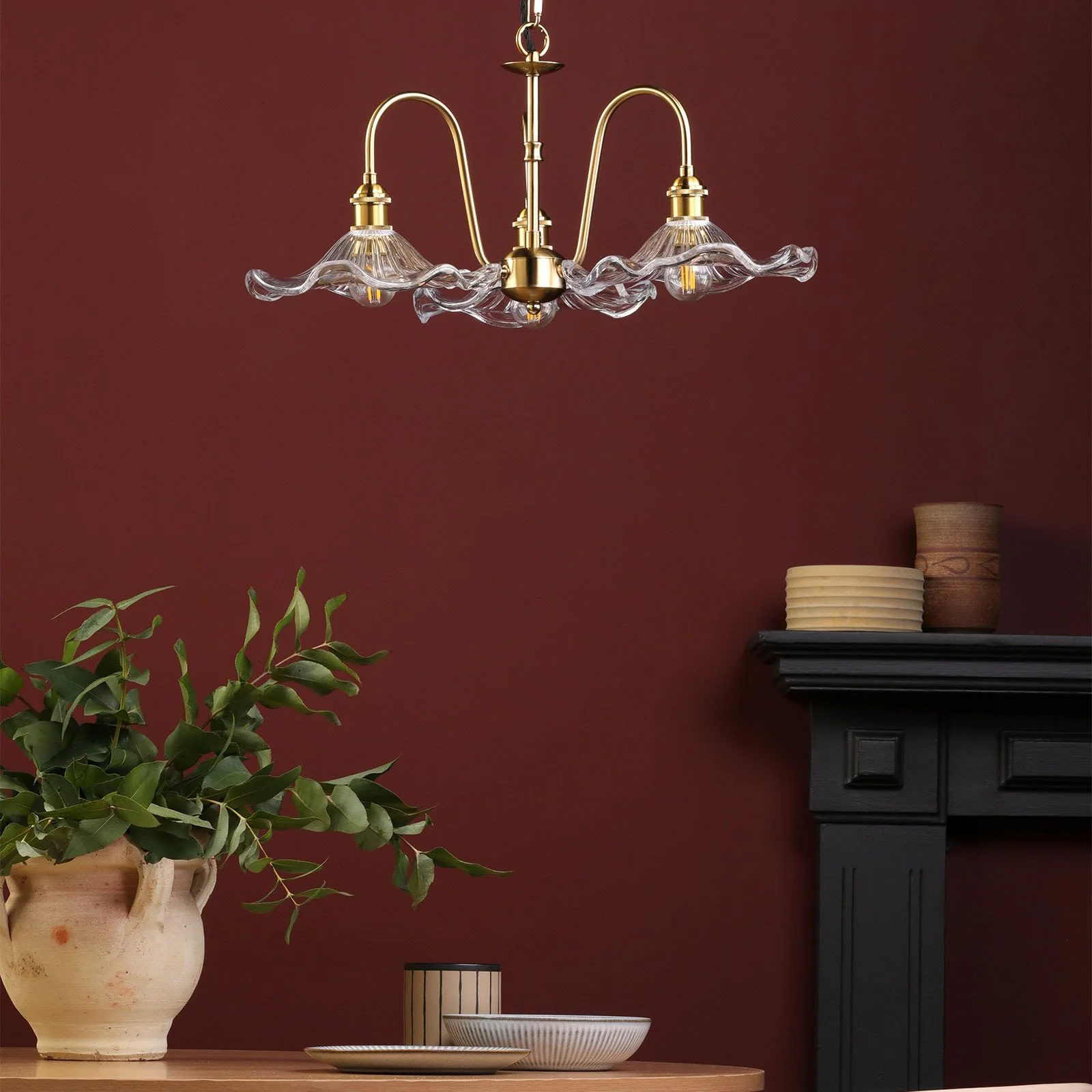 Hadano 3 Light Ceiling Light- Various Finishes - Image 41