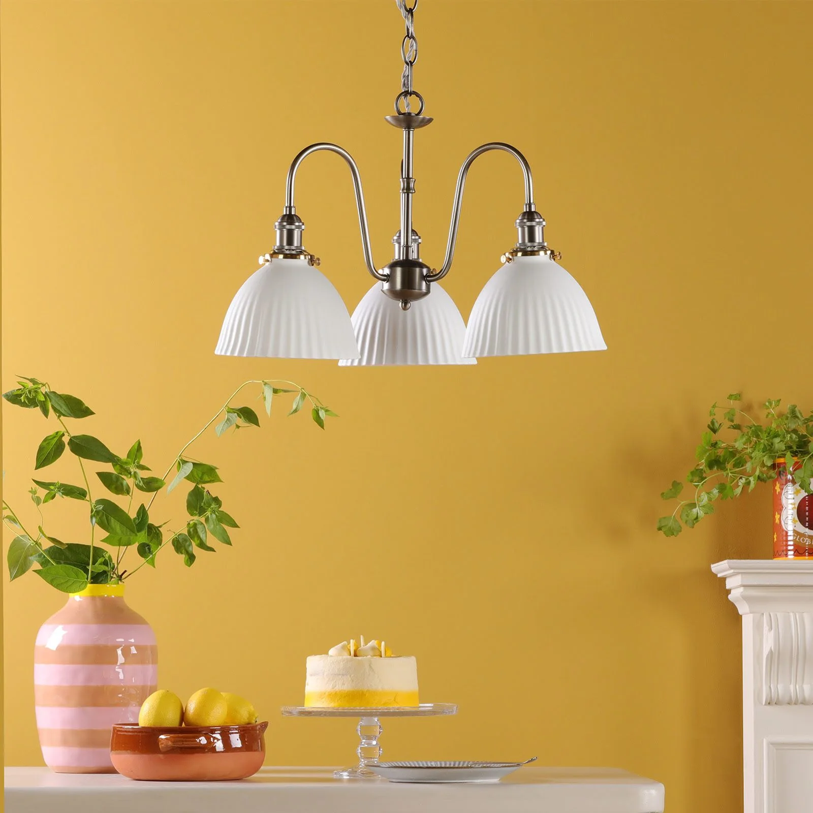 Hadano 3 Light Ceiling Light- Various Finishes - Image 70
