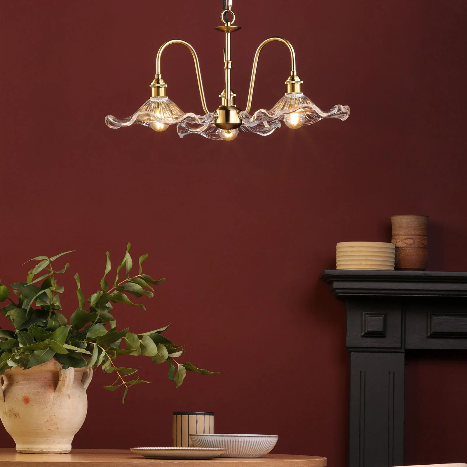 Hadano 3 Light Ceiling Light- Various Finishes - Image 40