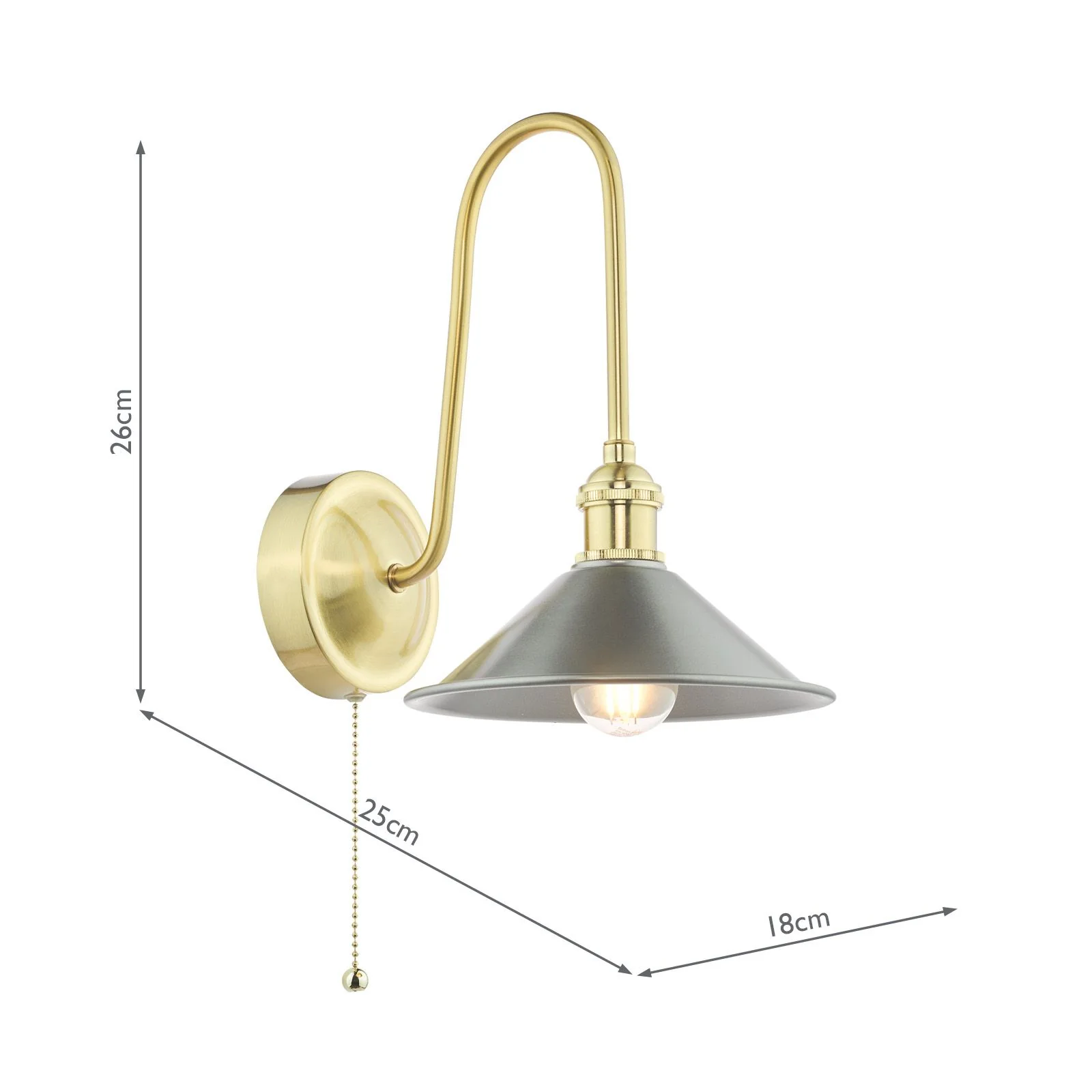 Hadano Wall Light- Various Finishes - Image 8