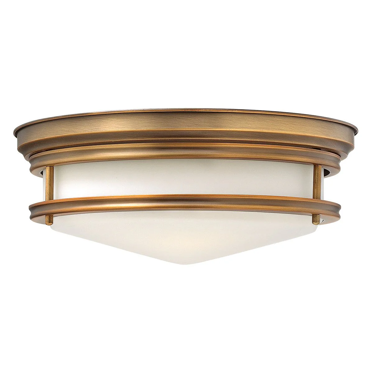 Hadley 3 Light Flush Ceiling Light - Oil Rubbed Various Finishes - Image 2