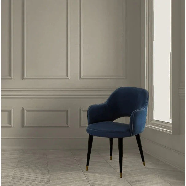 Hadley Dining Chair - Navy Finish - Image 2
