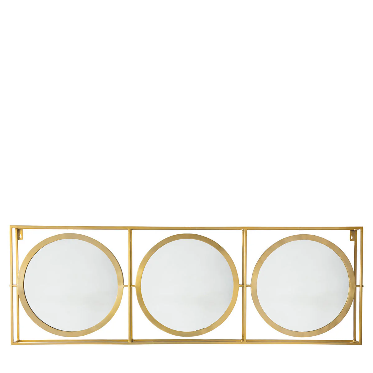 Hague Mirror Brass Leaner W610 x D100 x H1800mm