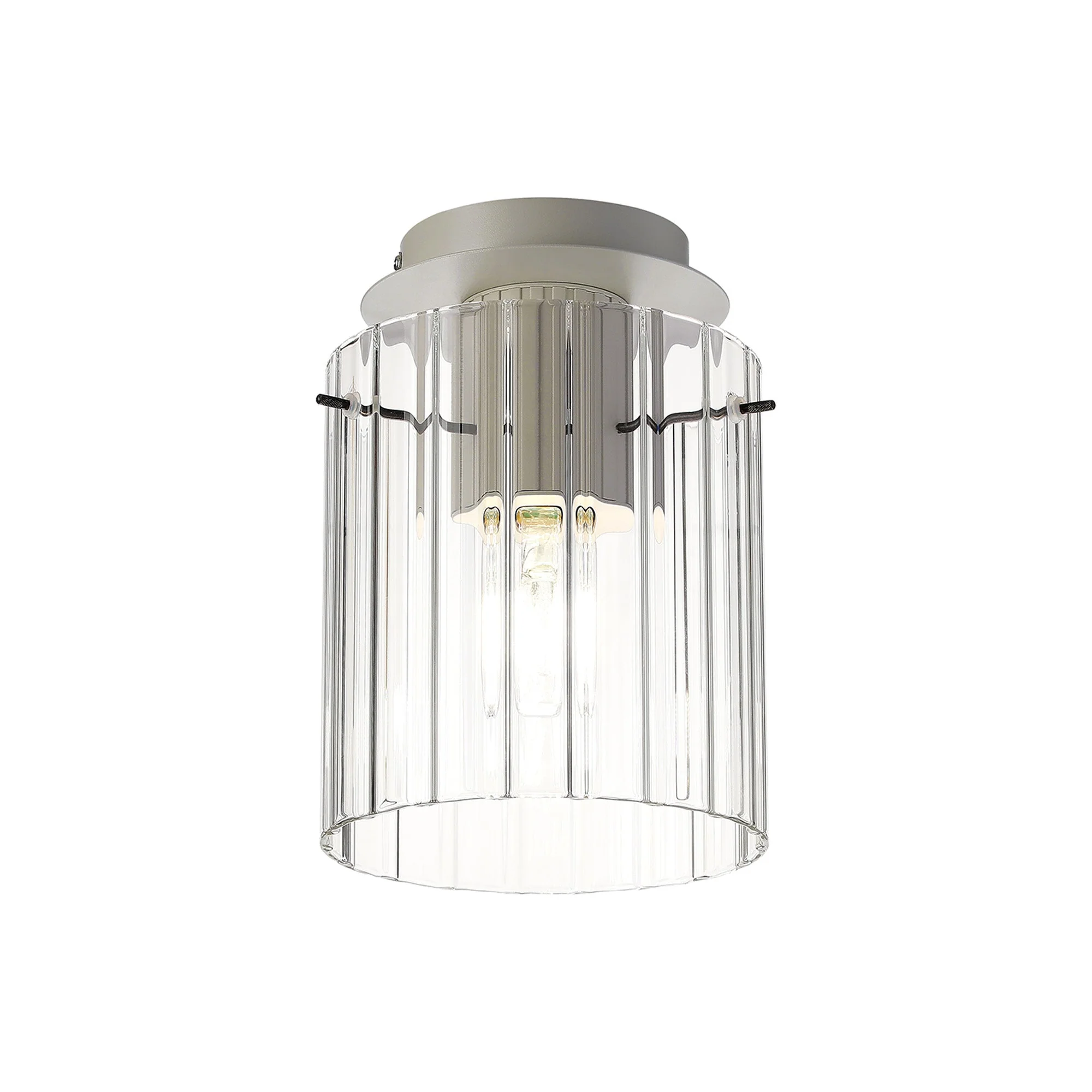 Hailey 1Lt Flush Fitting Wide Line Glass - Various Colours - Image 10