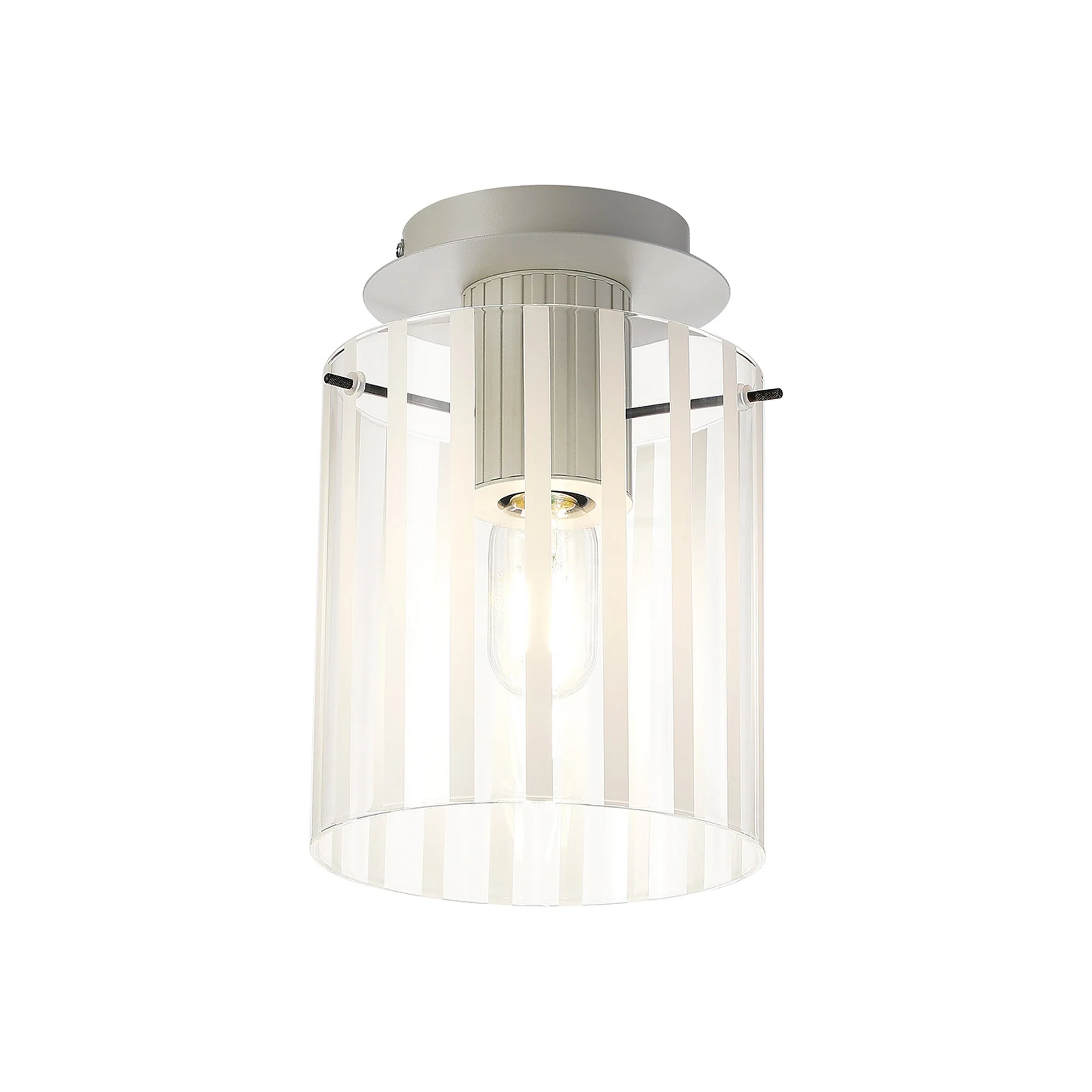 Hailey 1Lt Flush Fitting Wide Line Glass - Various Colours - Image 11