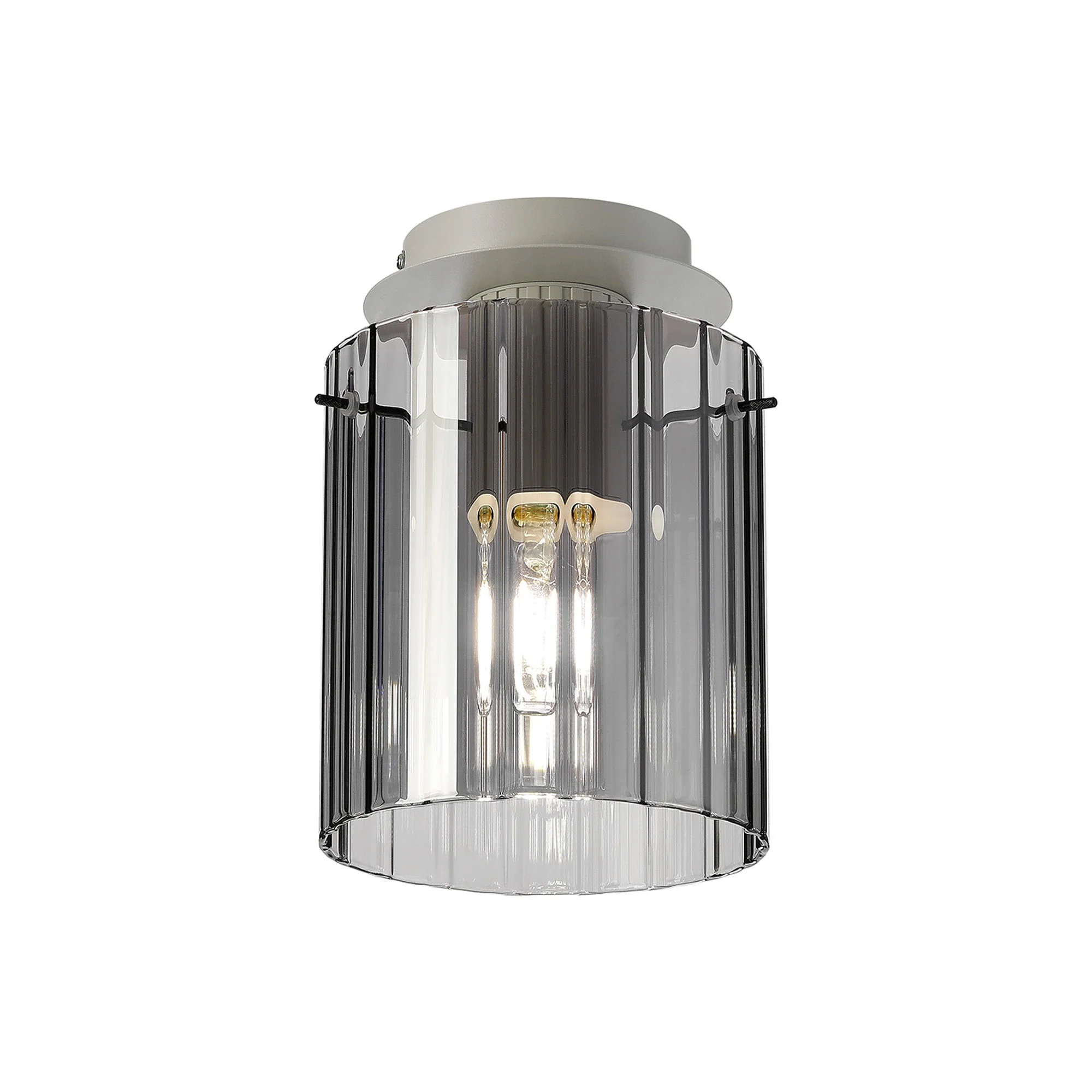Hailey 1Lt Flush Fitting Wide Line Glass - Various Colours - Image 12