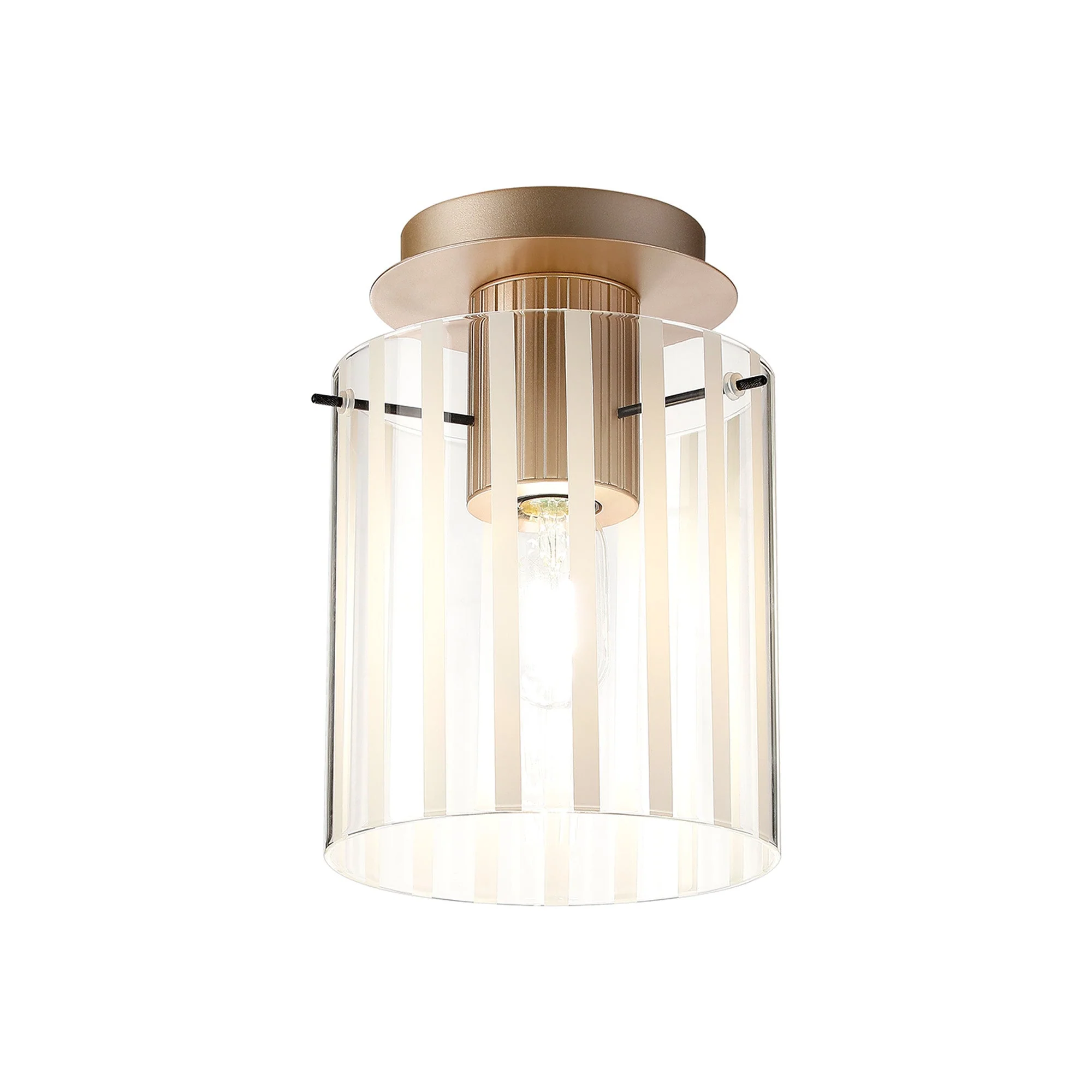Hailey 1Lt Flush Fitting Wide Line Glass - Various Colours - Image 7
