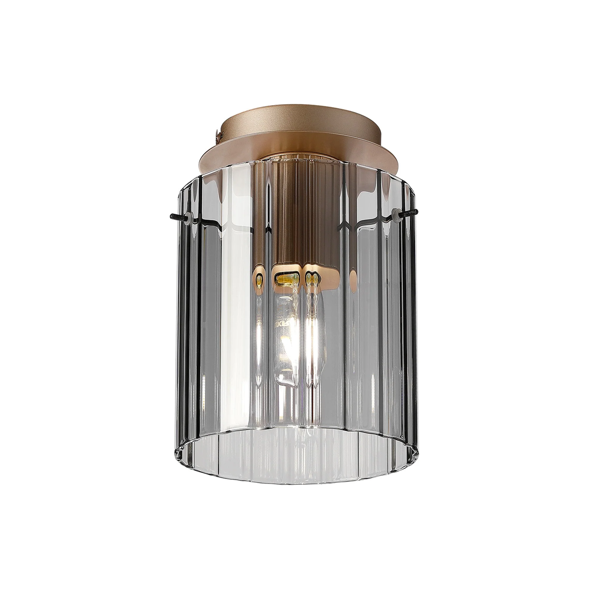 Hailey 1Lt Flush Fitting Wide Line Glass - Various Colours - Image 8