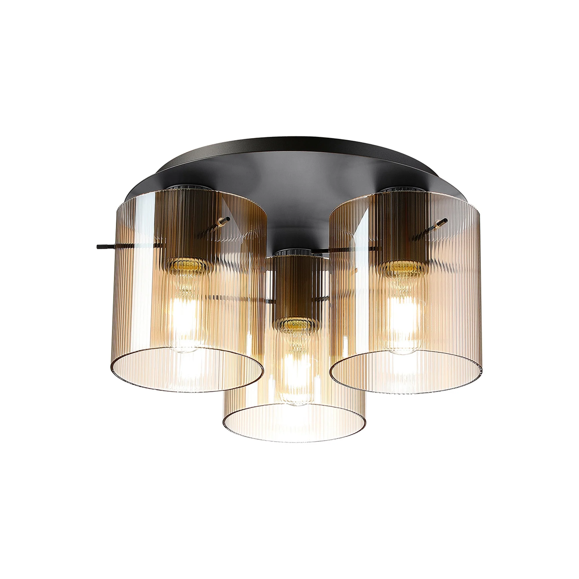 Hailey 3Lt Flush Fitting Wide Line Glass - Various Colours - Image 2