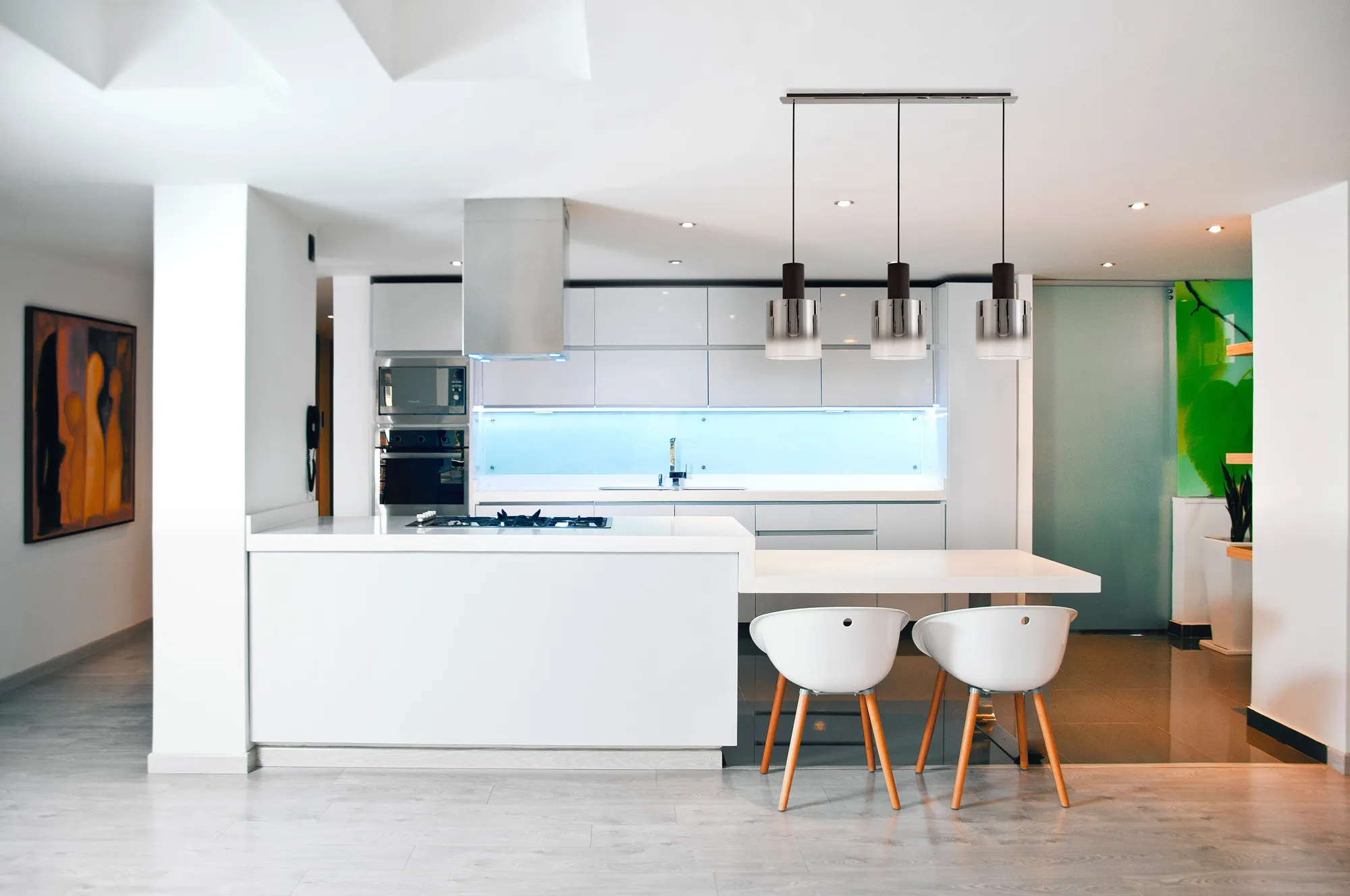 Hailey Linear Pendant, 3 Light Adjustable E27, - Various Finishes - Image 13