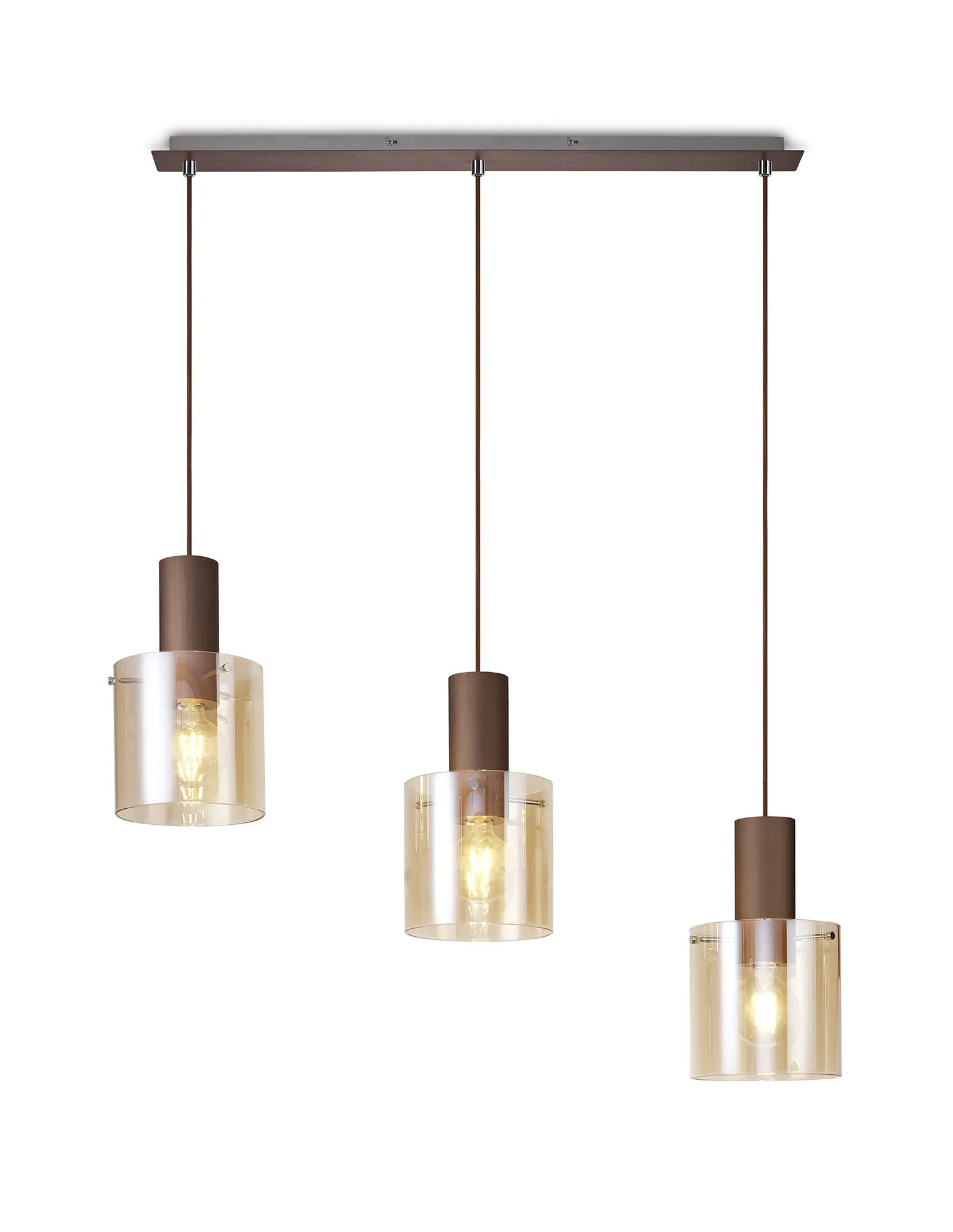 Hailey Linear Pendant, 3 Light Adjustable E27, - Various Finishes - Image 18