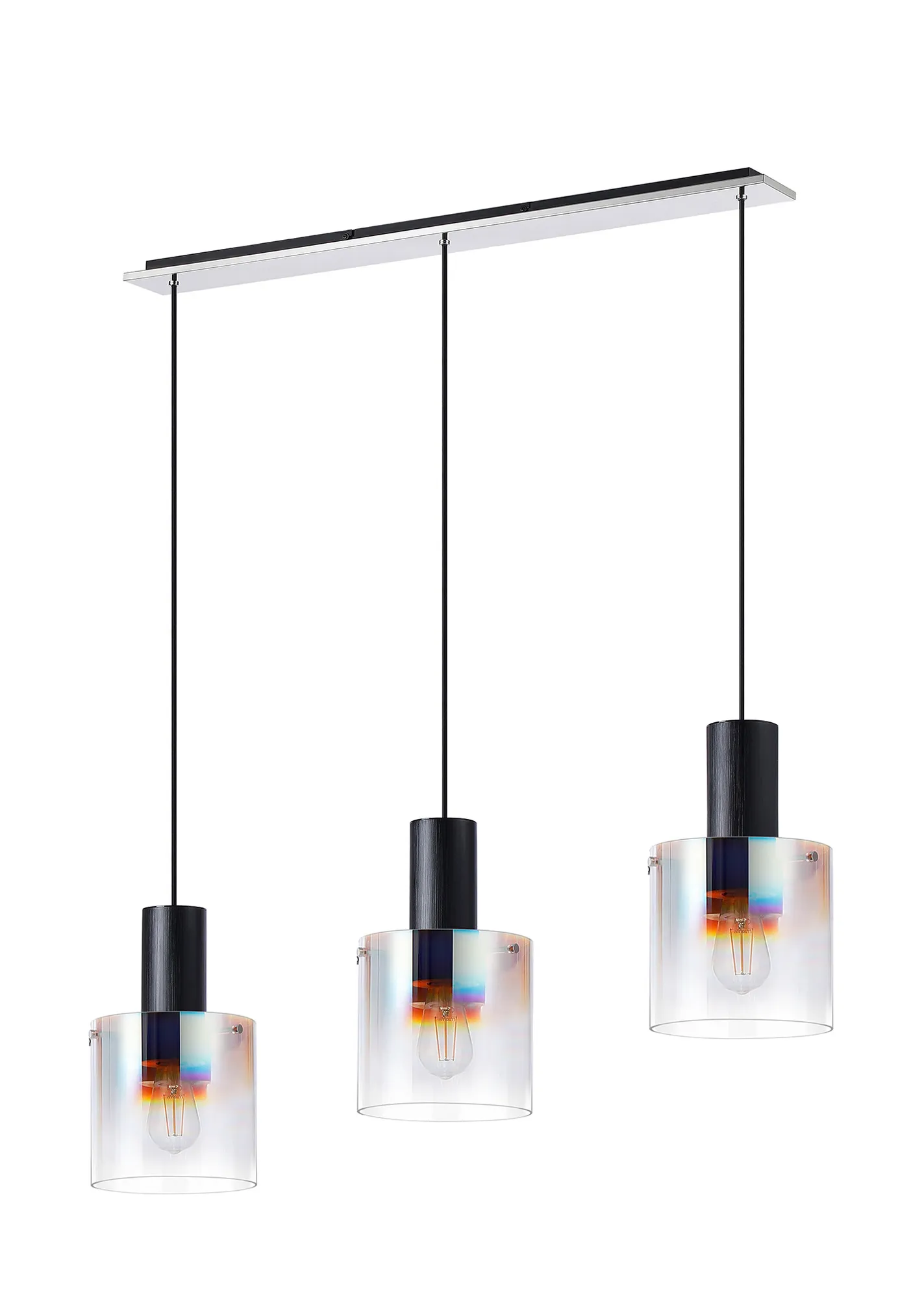 Hailey Linear Pendant, 3 Light Adjustable E27, - Various Finishes - Image 21