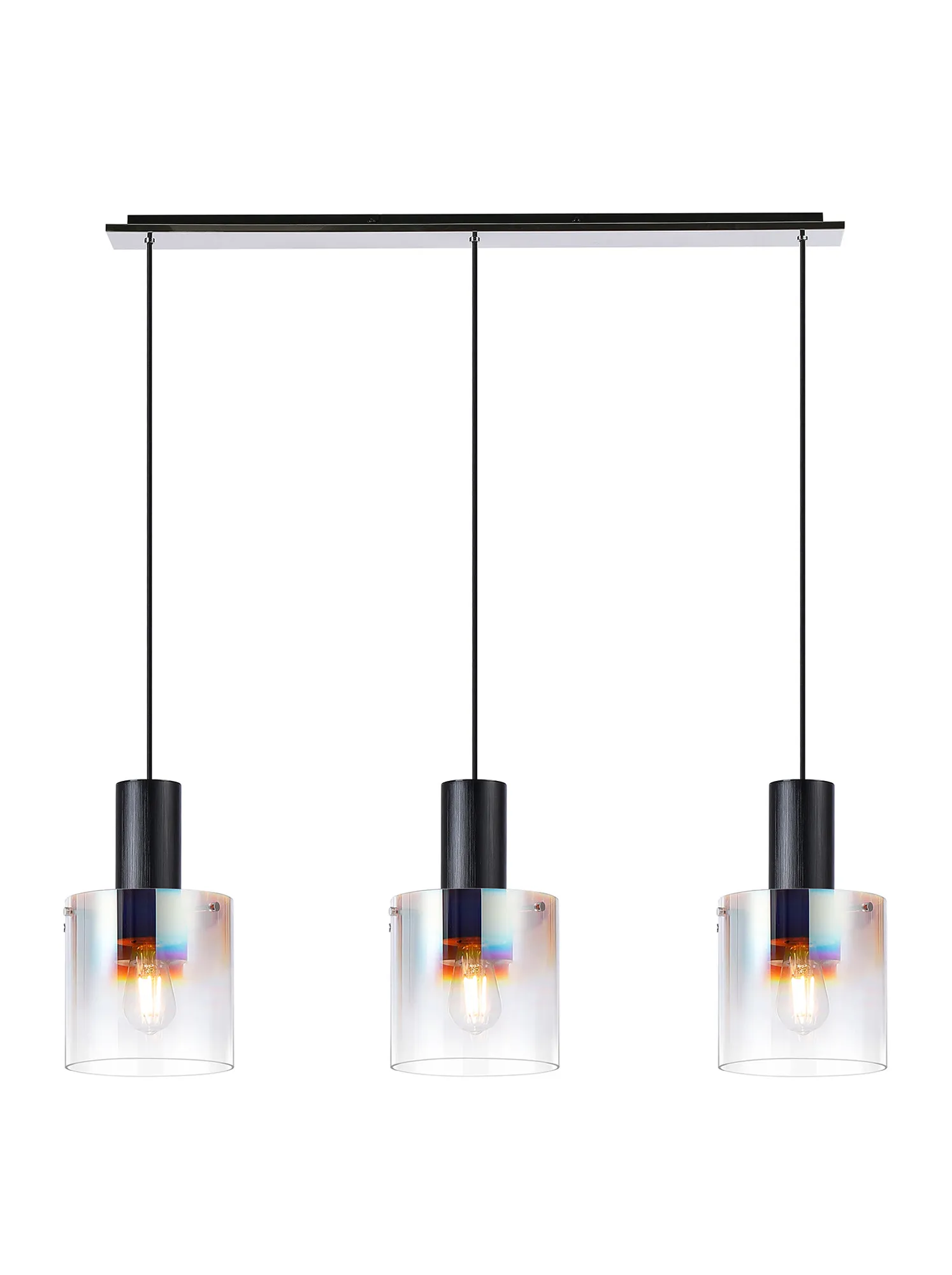 Hailey Linear Pendant, 3 Light Adjustable E27, - Various Finishes - Image 22