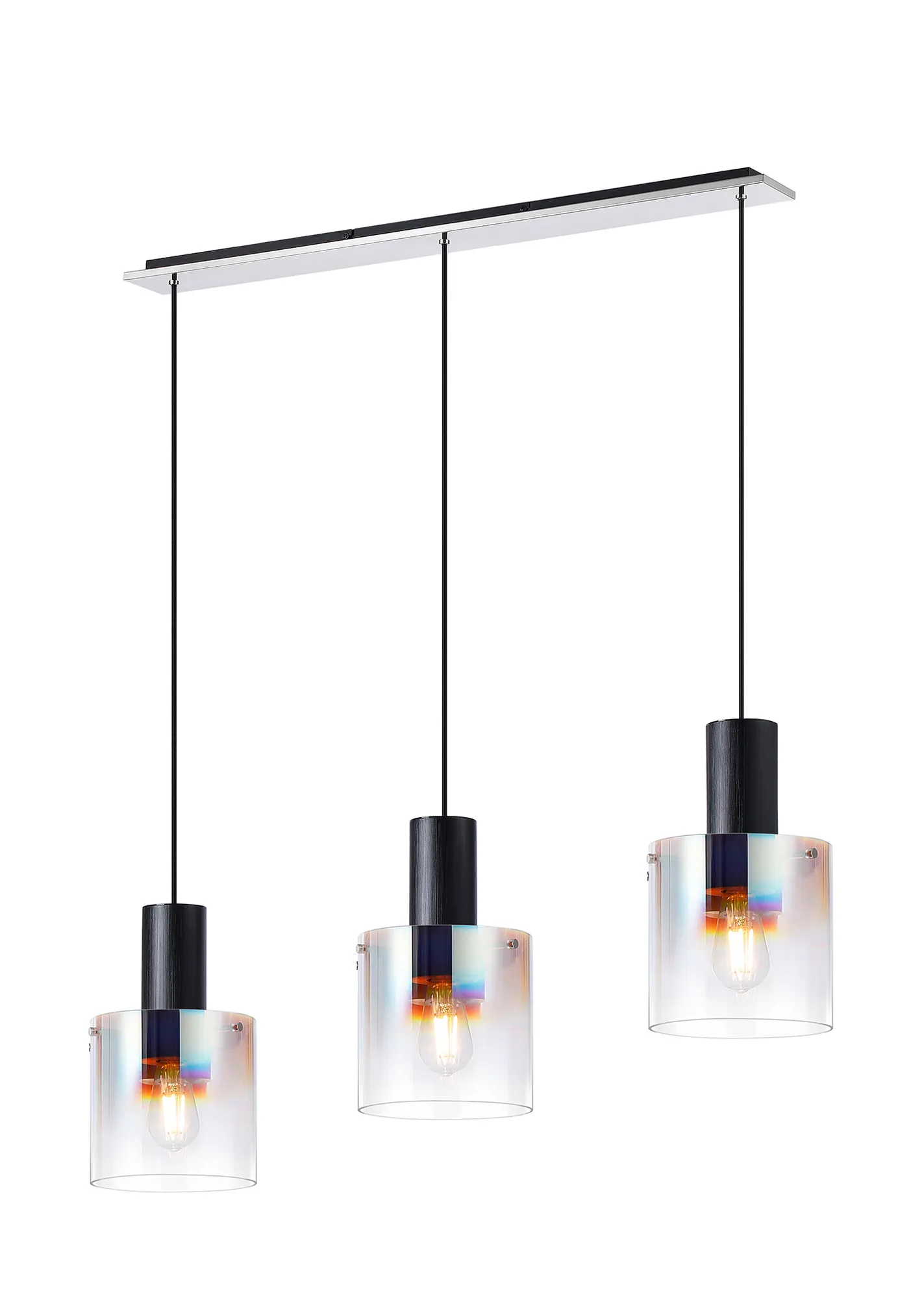 Hailey Linear Pendant, 3 Light Adjustable E27, - Various Finishes - Image 23