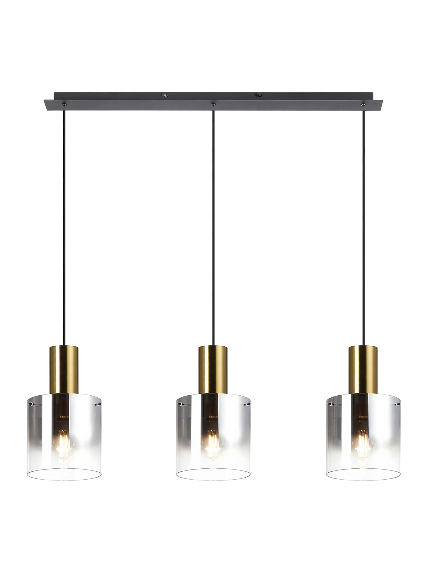 Hailey Linear Pendant, 3 Light Adjustable E27, - Various Finishes - Image 28