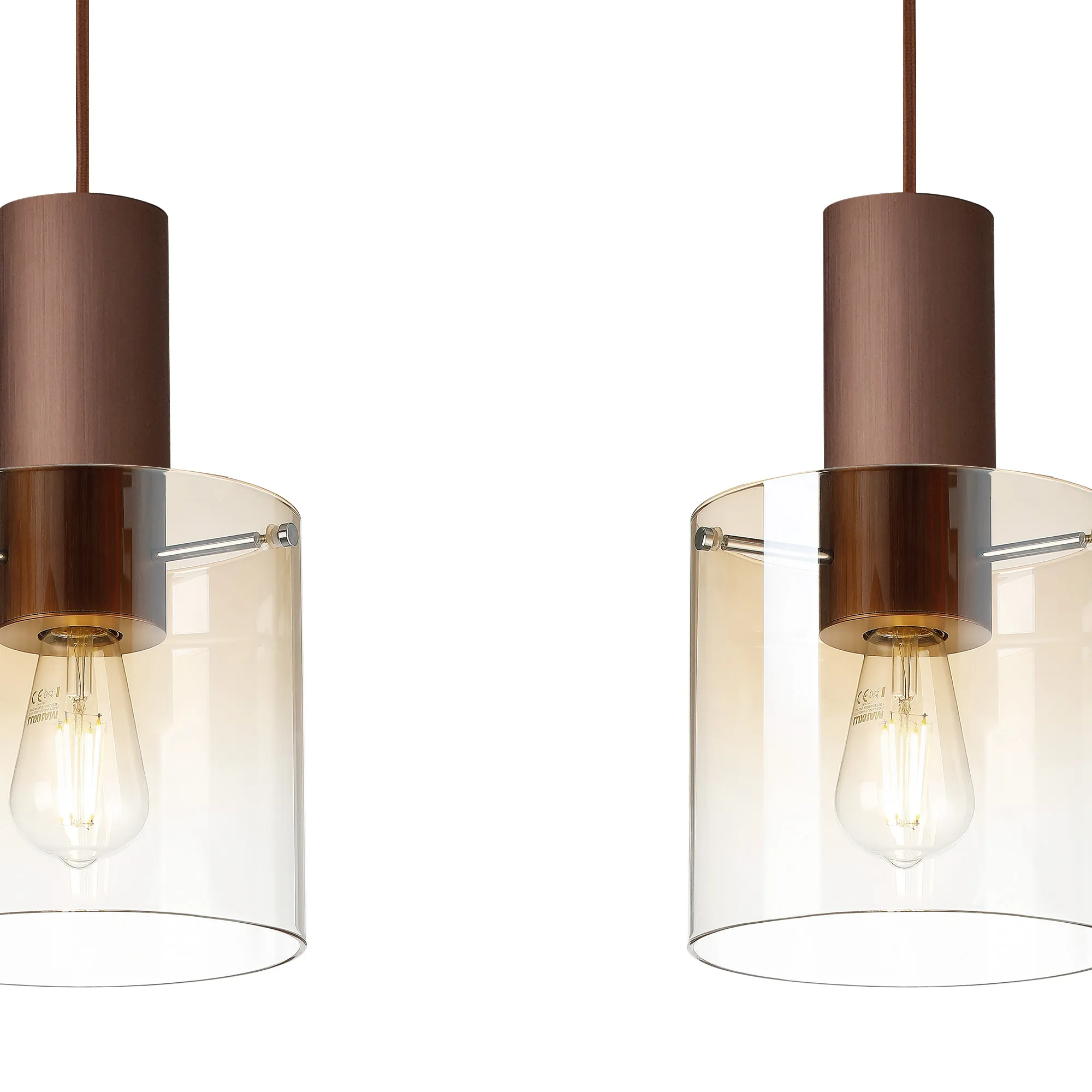 Hailey Linear Pendant, 3 Light Adjustable E27, - Various Finishes - Image 30