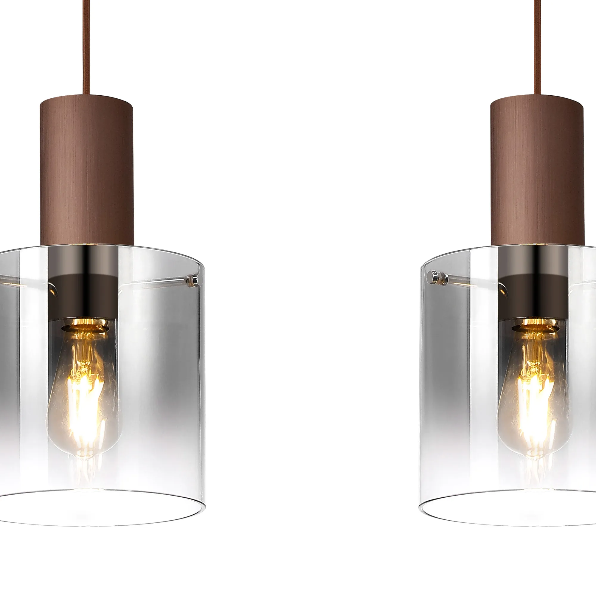 Hailey Linear Pendant, 3 Light Adjustable E27, - Various Finishes - Image 35