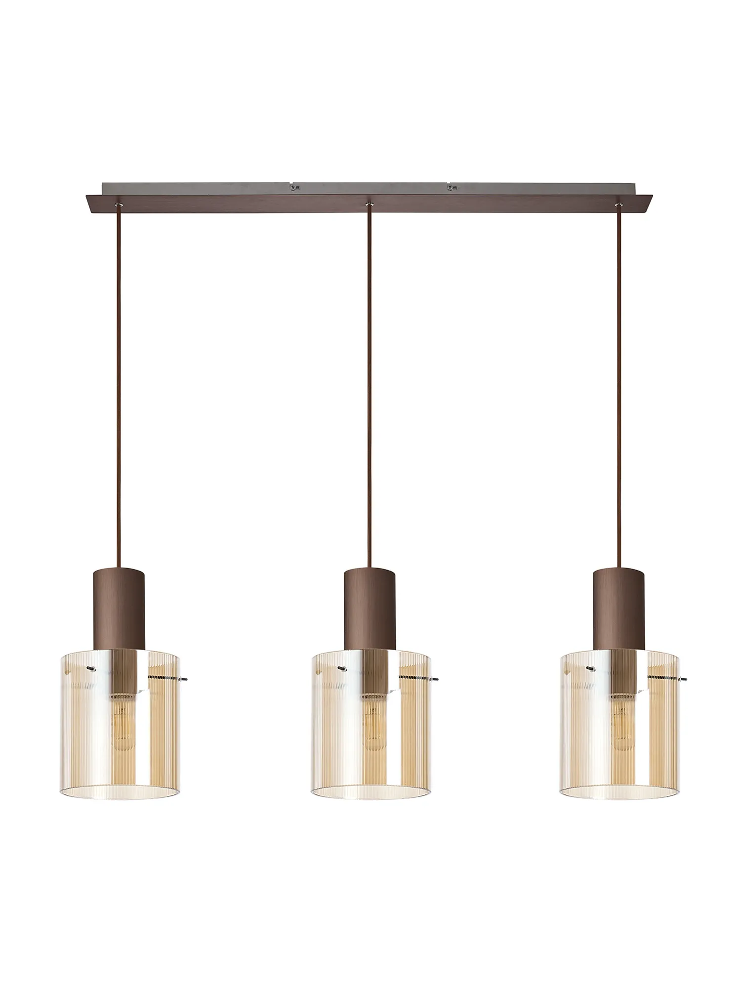 Hailey Linear Pendant, 3 Light Adjustable E27, - Various Finishes - Image 42