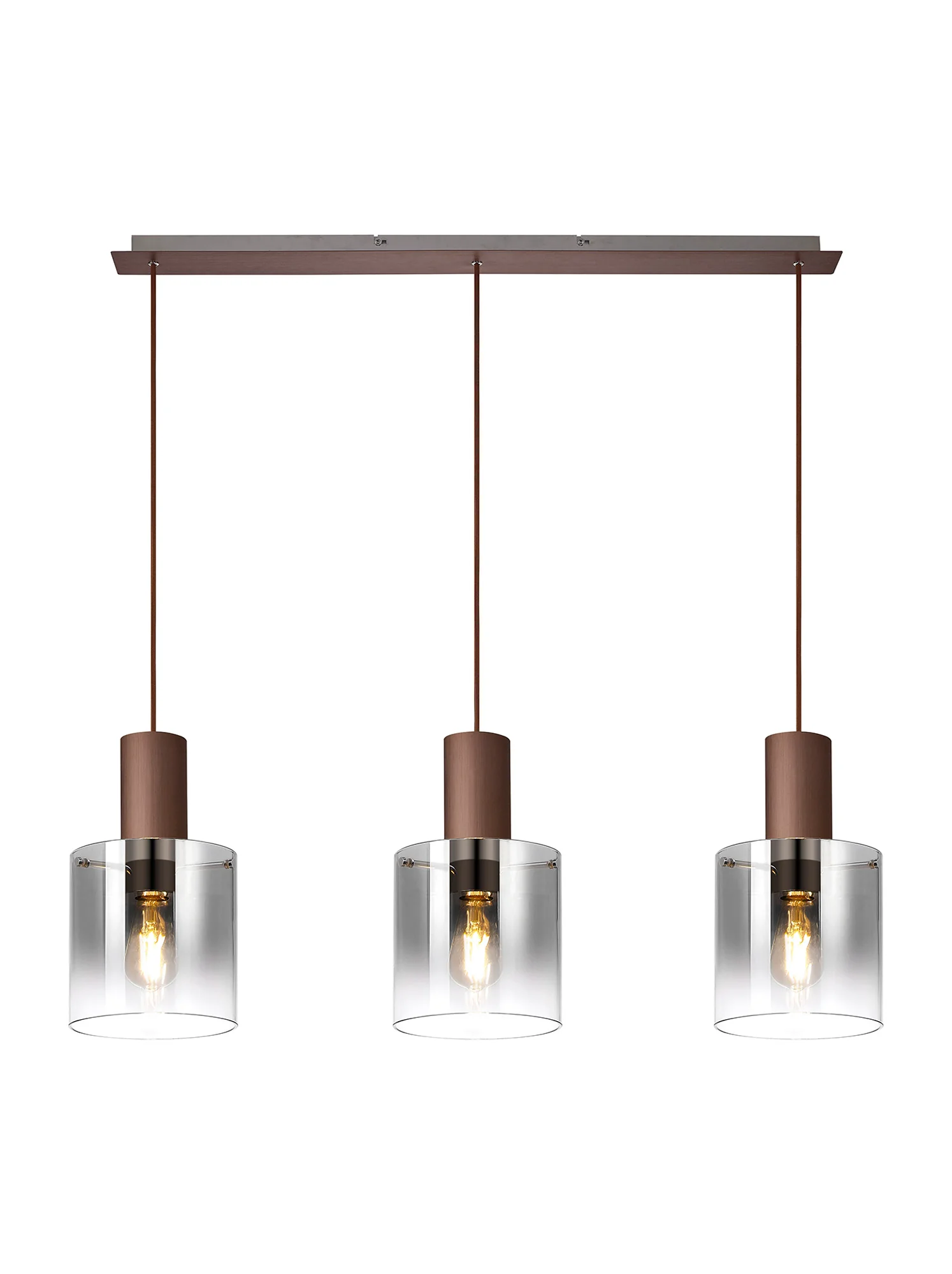 Hailey Linear Pendant, 3 Light Adjustable E27, - Various Finishes - Image 54