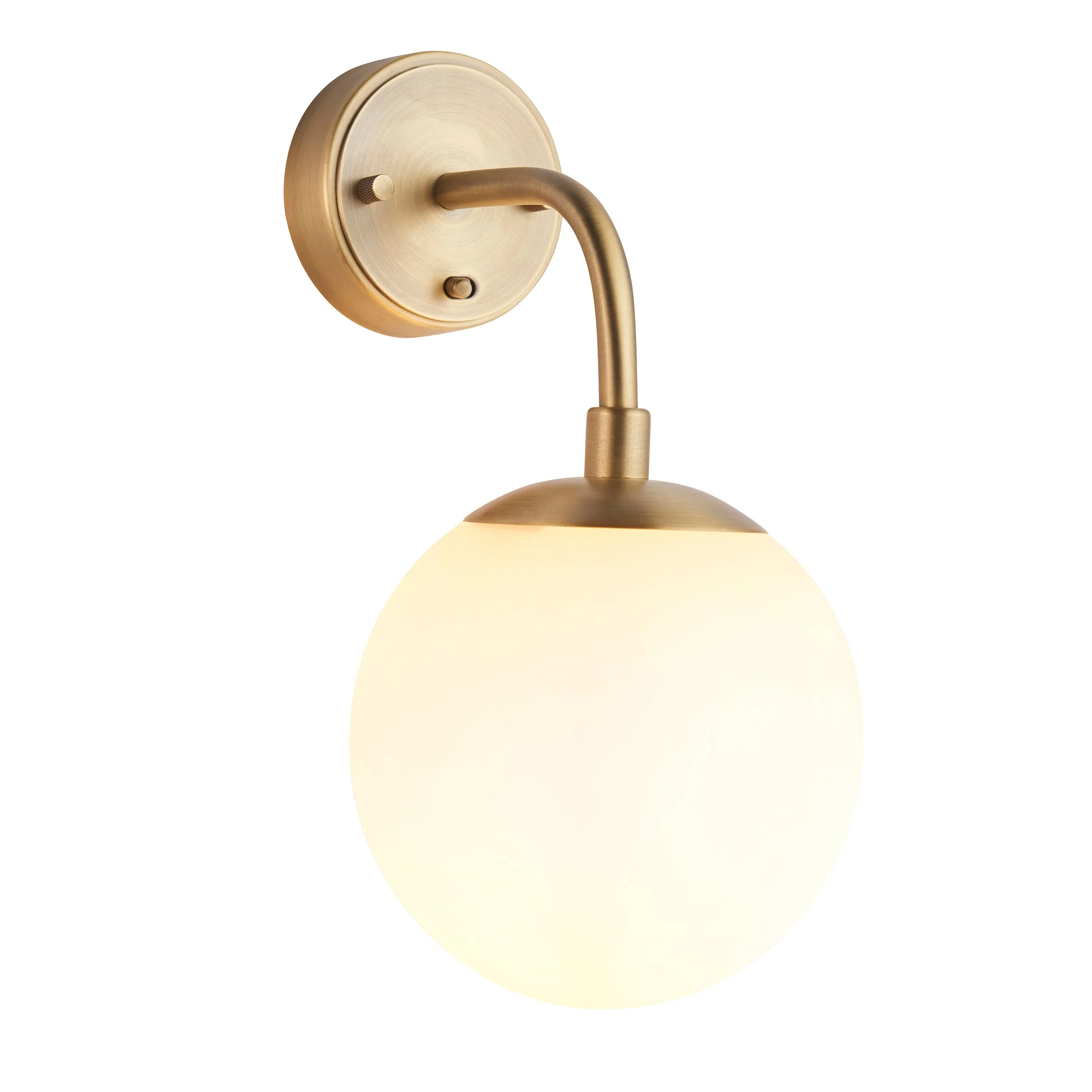 Halbrooke 1Lt Wall Light - Various Finishes - Image 10