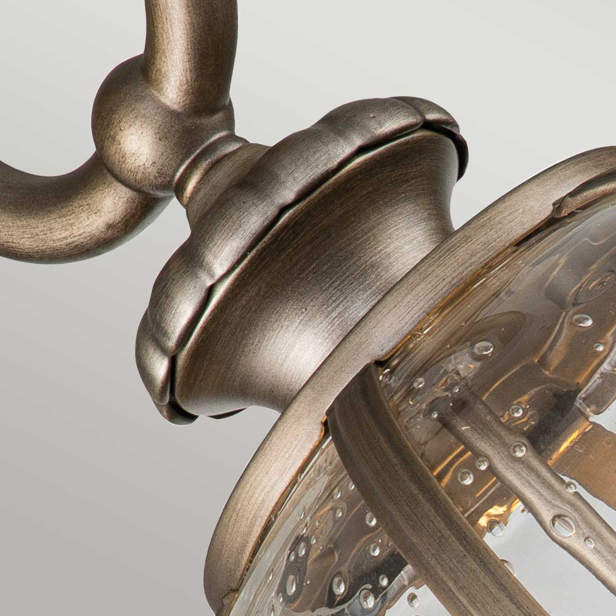 Halleron Small/Medium Wall Lantern - Londonderry/Burnished Bronze Finish - Image 12