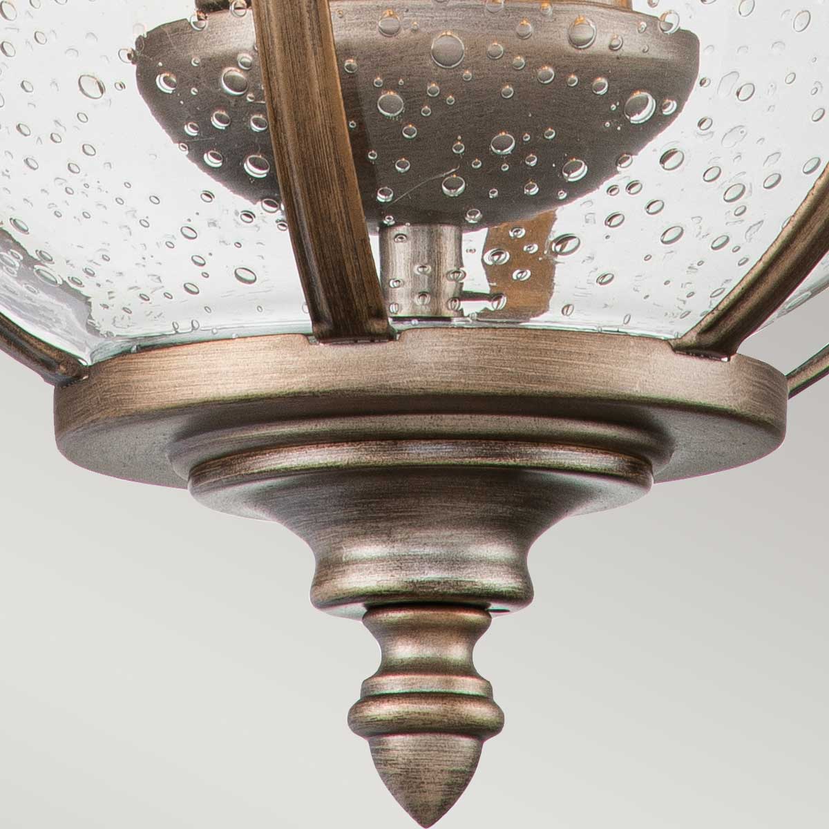 Halleron Small/Medium Wall Lantern - Londonderry/Burnished Bronze Finish - Image 7
