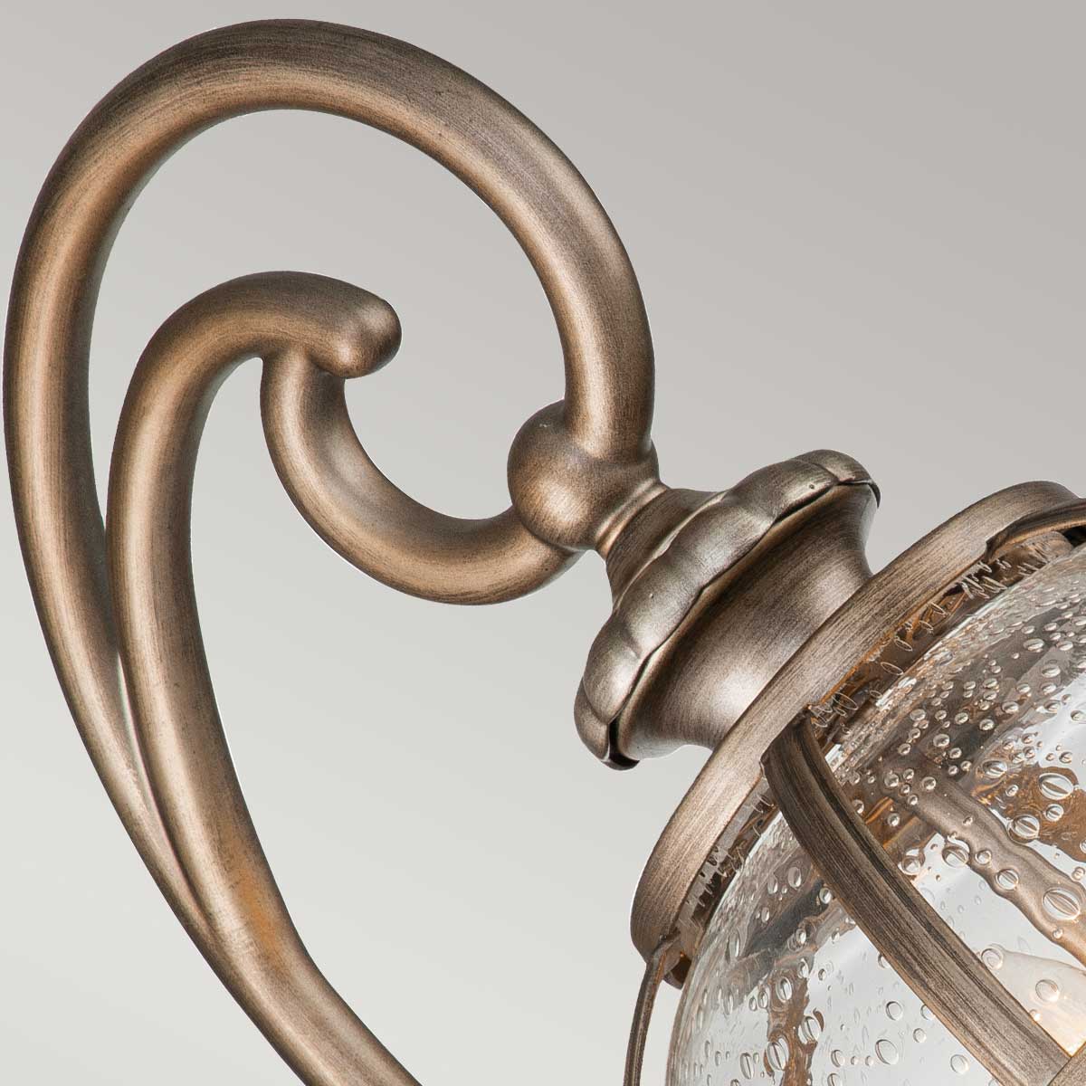 Halleron Small/Medium Wall Lantern - Londonderry/Burnished Bronze Finish - Image 9