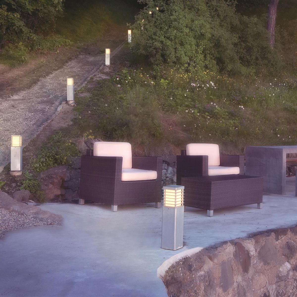 Halmstad Bollard Various Size & Finish E27  IP65 - Image 18