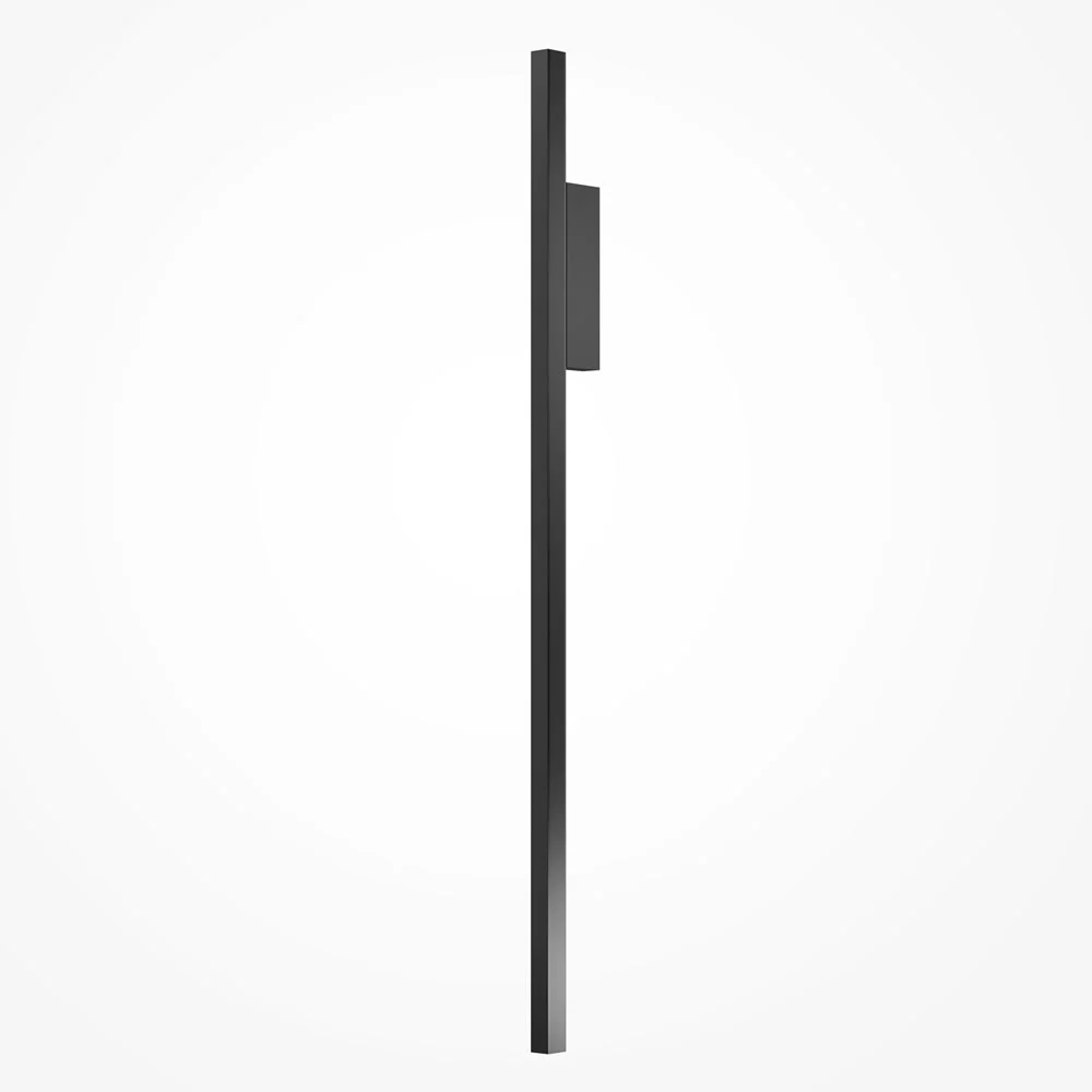 Halo LED Linear Wall Light - Brass/Black - Image 2