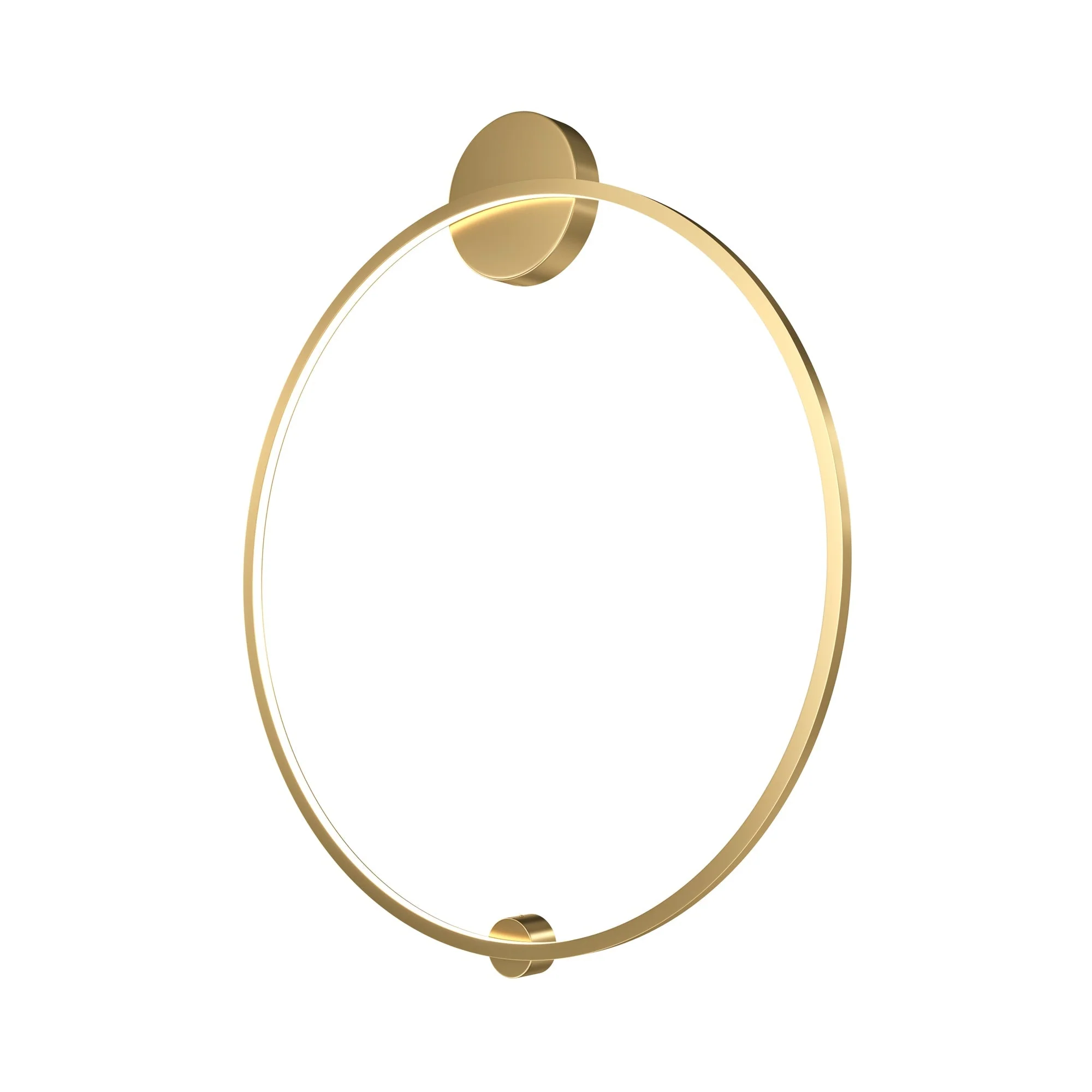 Halo  Led Wall Light Brass Finish - Image 5