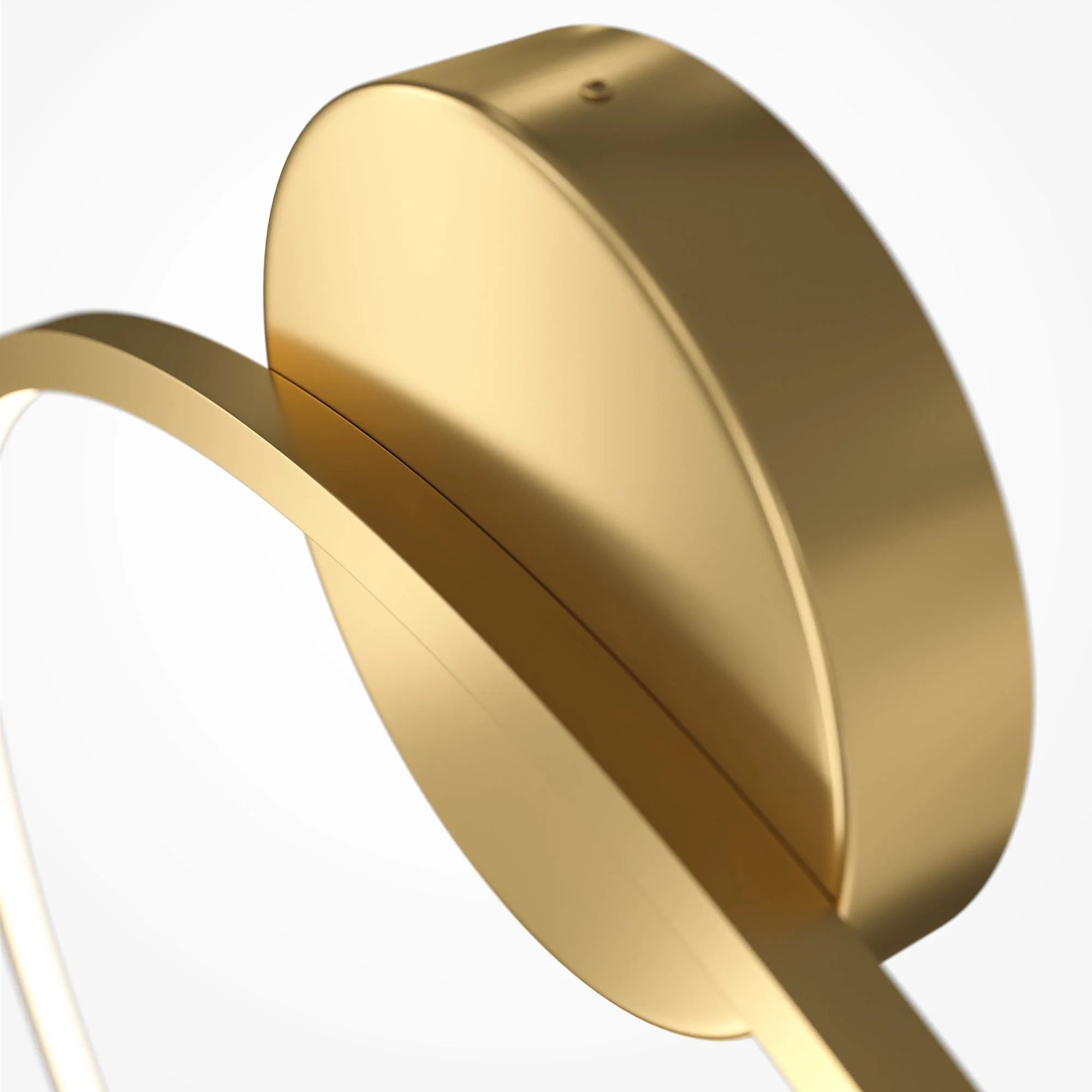 Halo  Led Wall Light Brass Finish - Image 6
