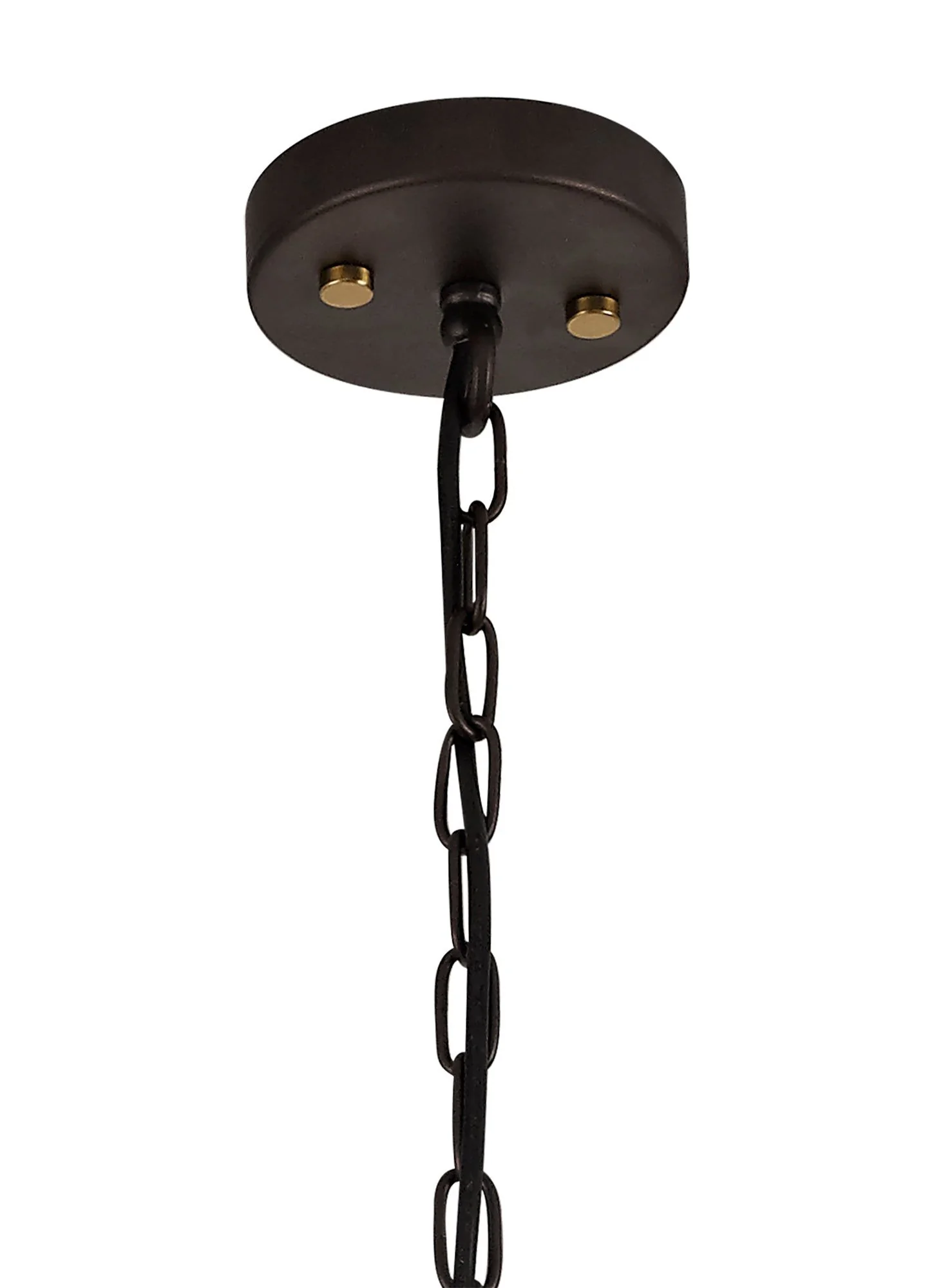 Halo Pendant 3/5/7 Light E27, Brown Oxide/Bronze With Clear Glass Shades - Image 7