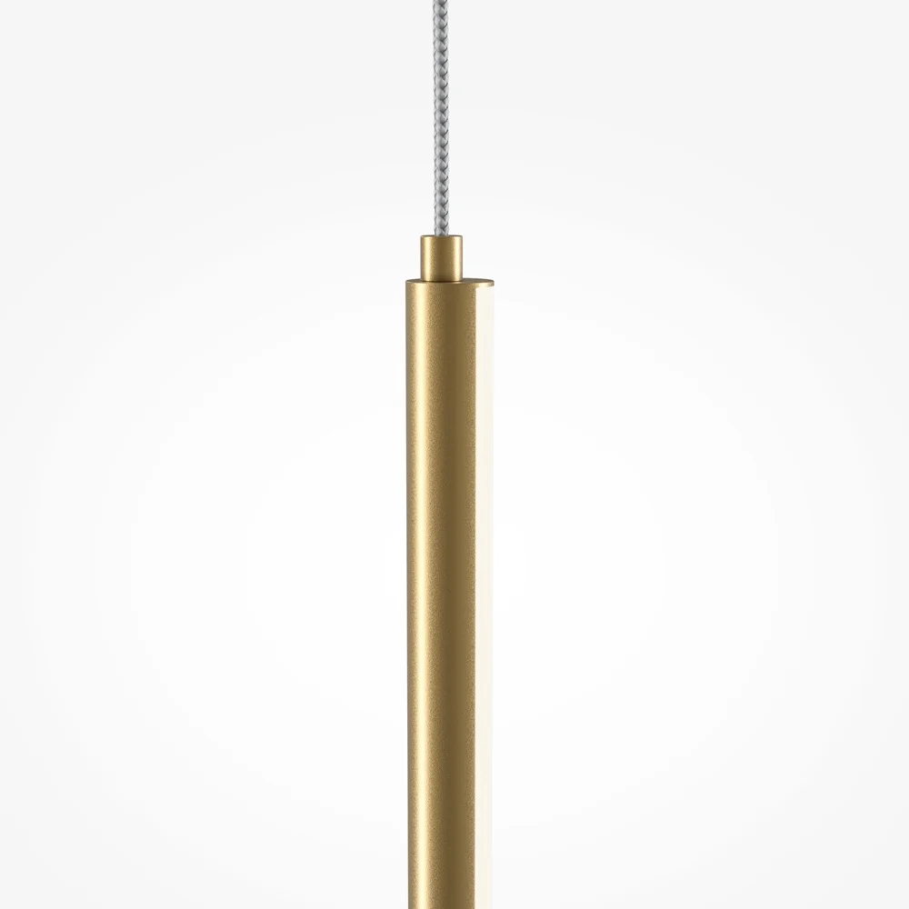 Halo Pendant Light- Black/ Brass - Image 11