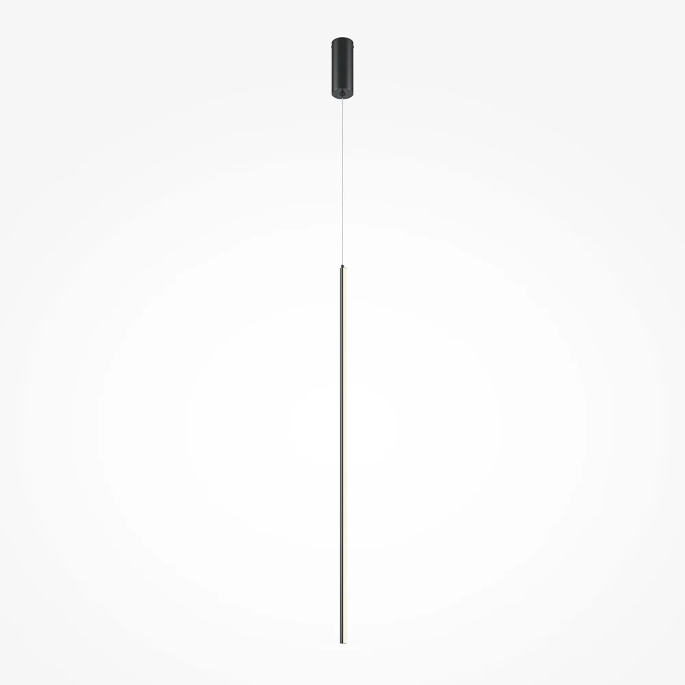 Halo Pendant Light- Black/ Brass - Image 2