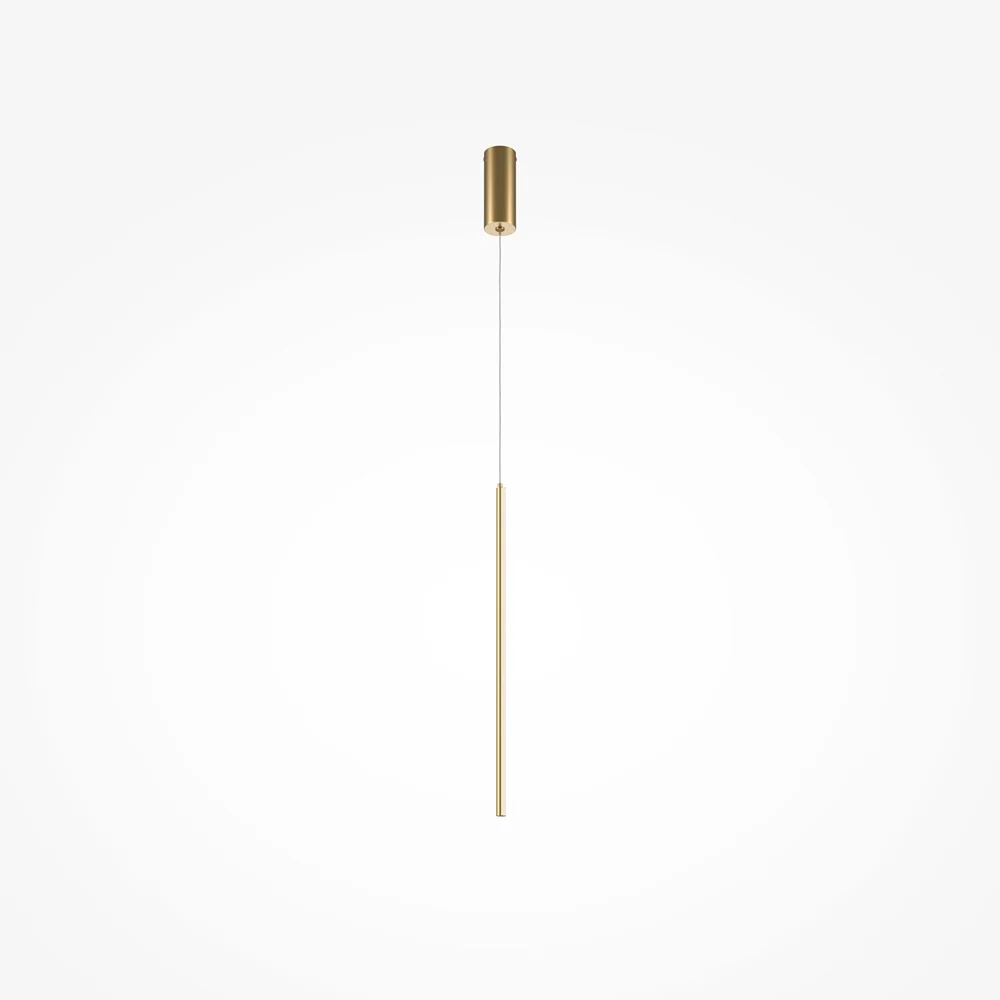 Halo Pendant Light- Black/ Brass - Image 3
