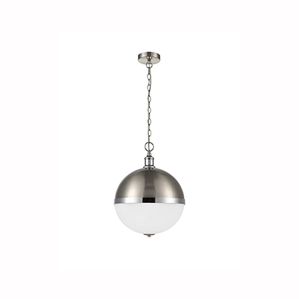 Hamish 2/3Lt Centre Ceiling Light - Chrome & Satin Nickel/Black & Gold Finish - Image 3