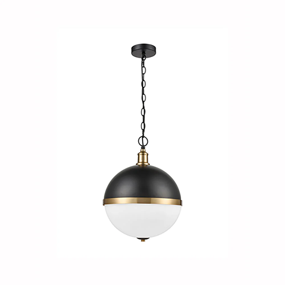 Hamish 2/3Lt Centre Ceiling Light - Chrome & Satin Nickel/Black & Gold Finish - Image 4