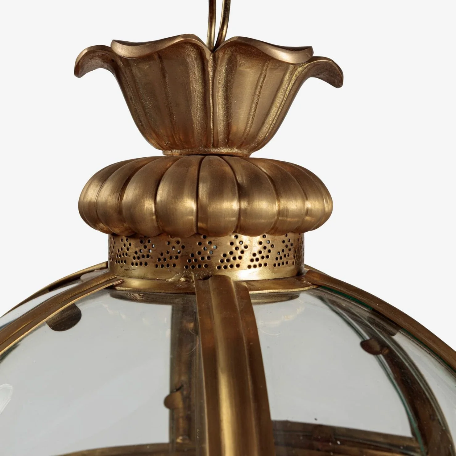 Hampstead Lantern- Verdigris Bronze/ Brass - Image 17