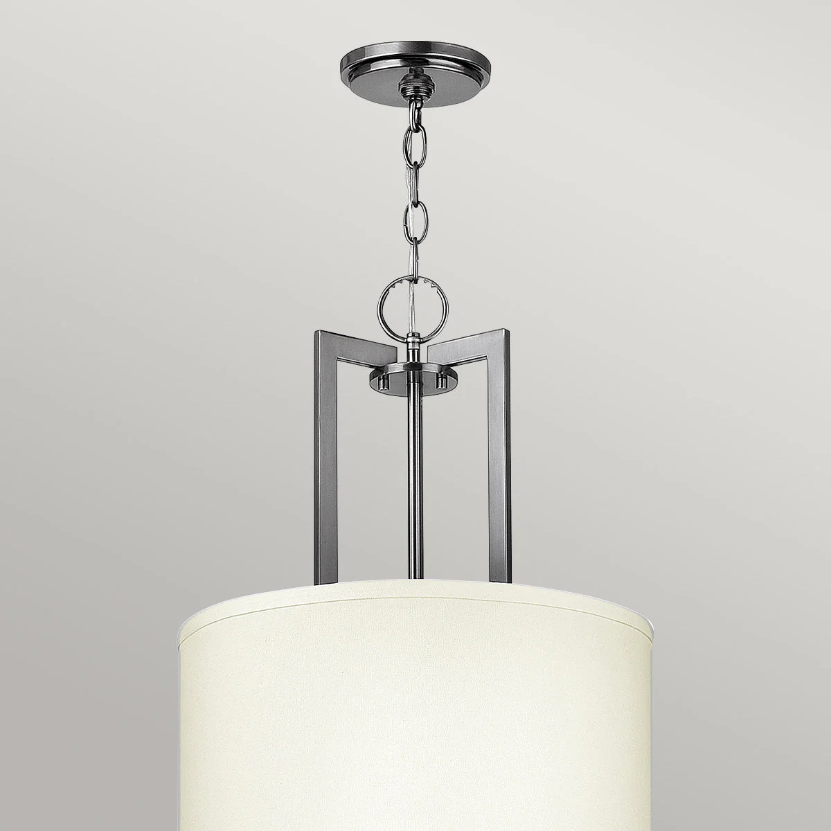 Hampton 3 Light Pendant - Antique Nickel E27 - Image 2