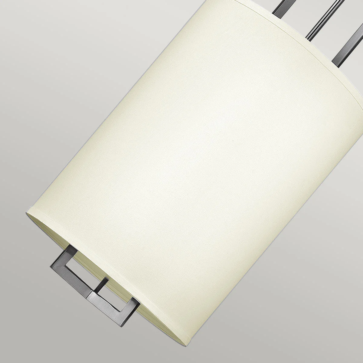 Hampton 3 Light Pendant - Antique Nickel E27 - Image 3