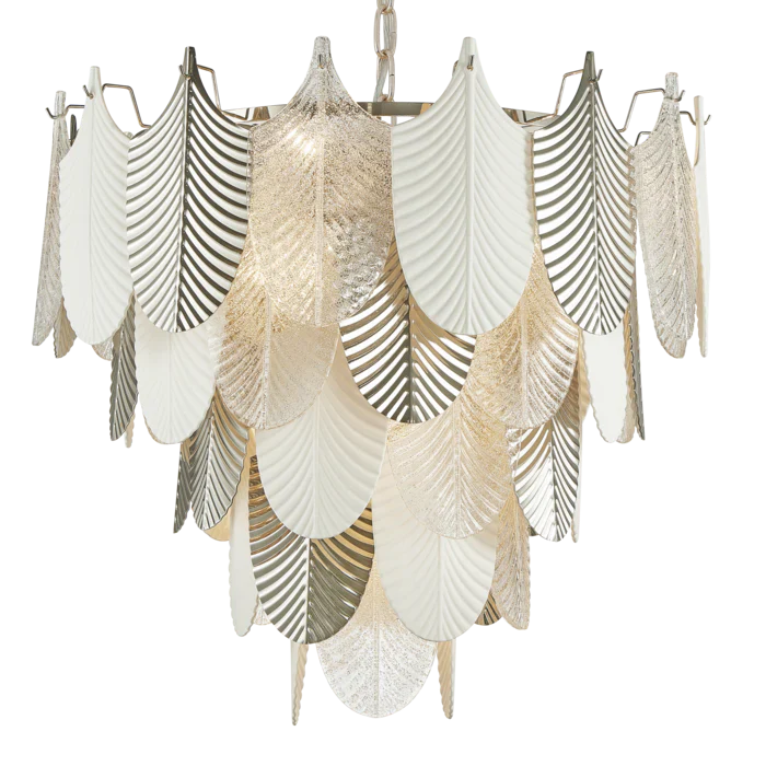 Hanging Palermo Nickel & White Finish - Image 4