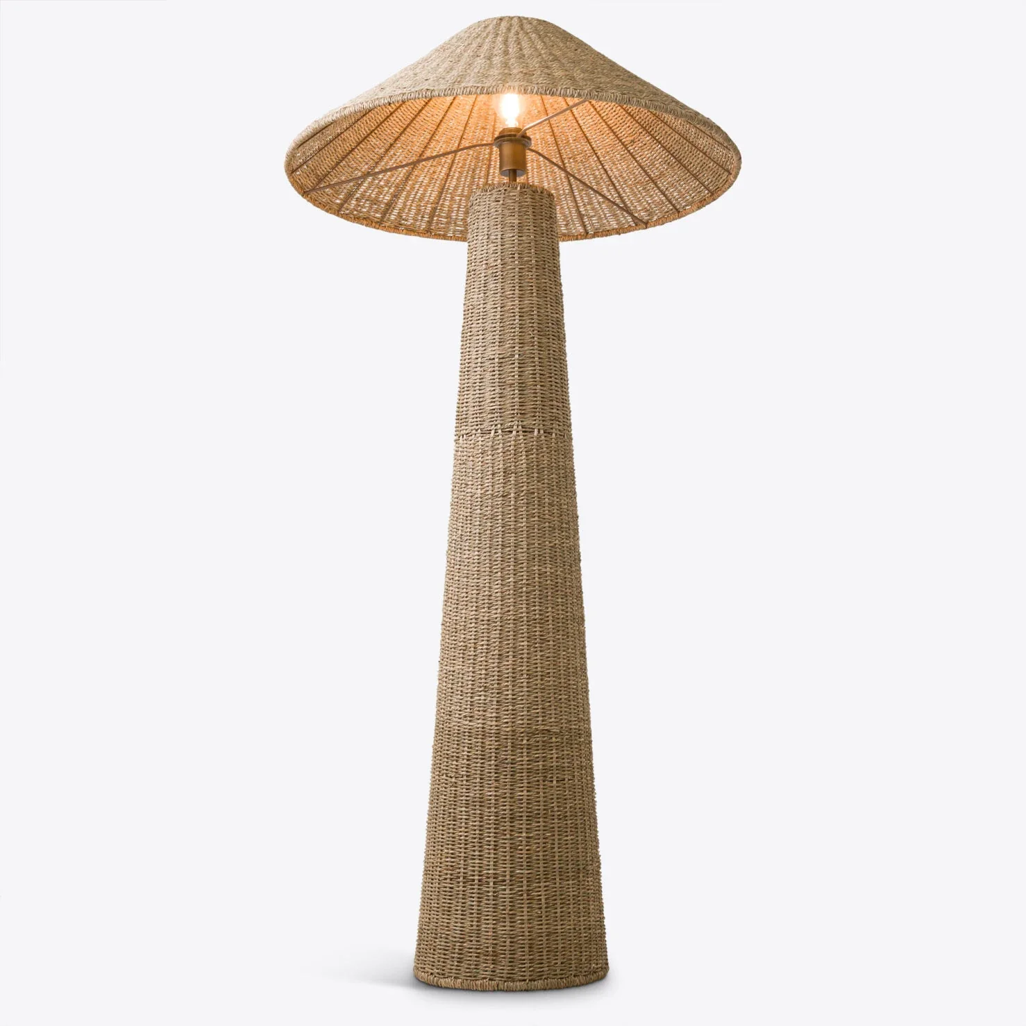 Hanoi Seagrass Standing Lamp - Image 3