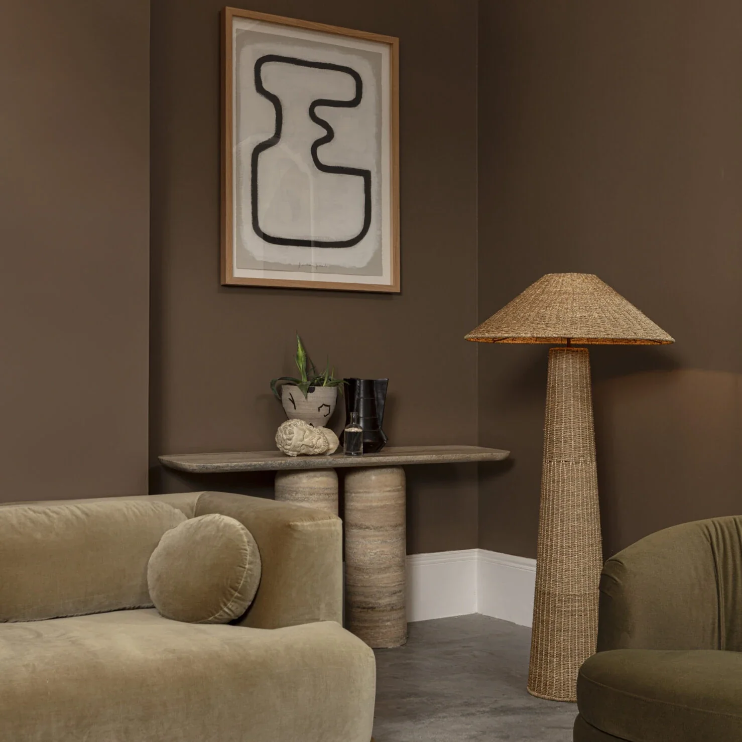 Hanoi Seagrass Standing Lamp - Image 7