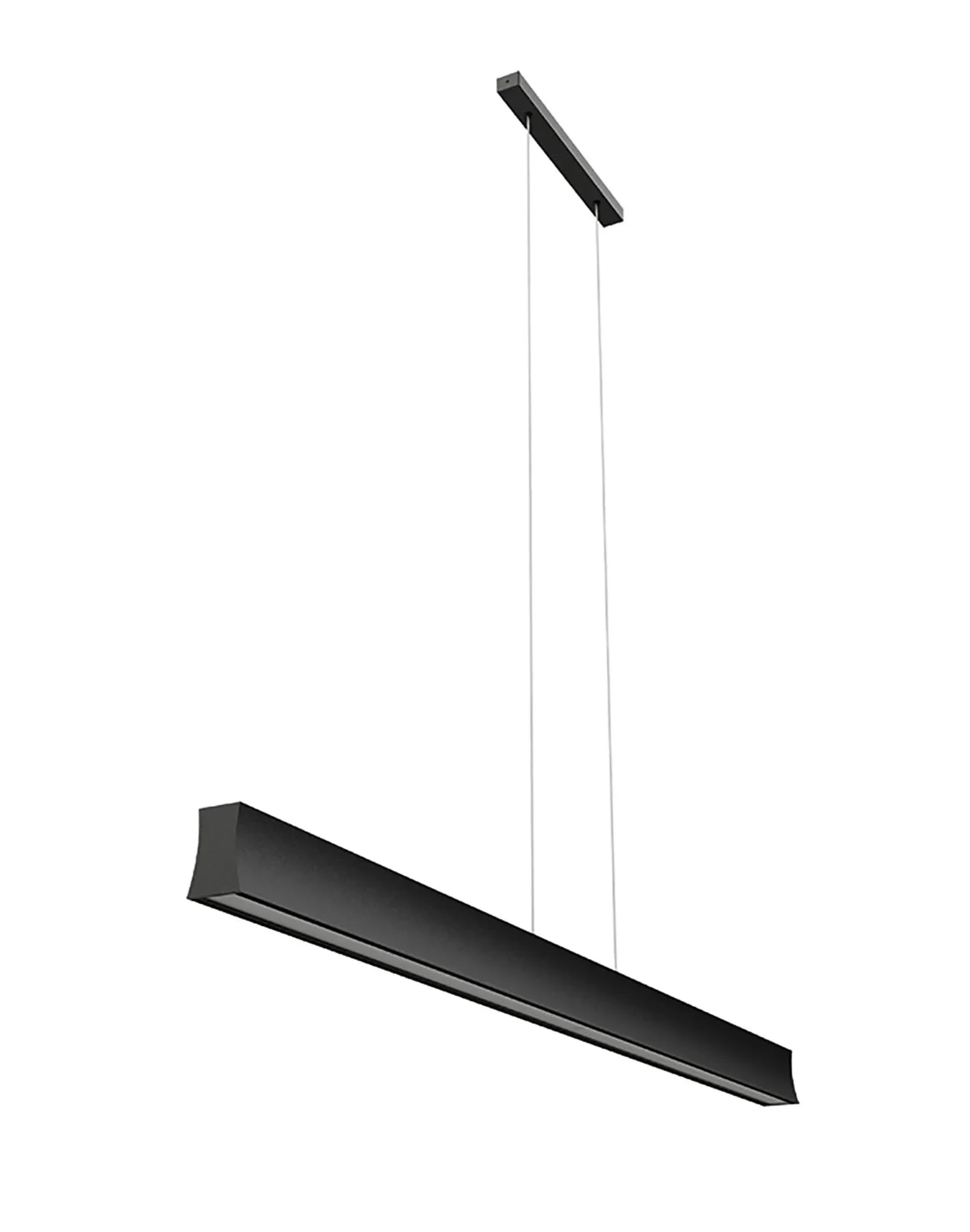 Hanok 3000/4000K LED Linear Pendant - Black/White - Image 6