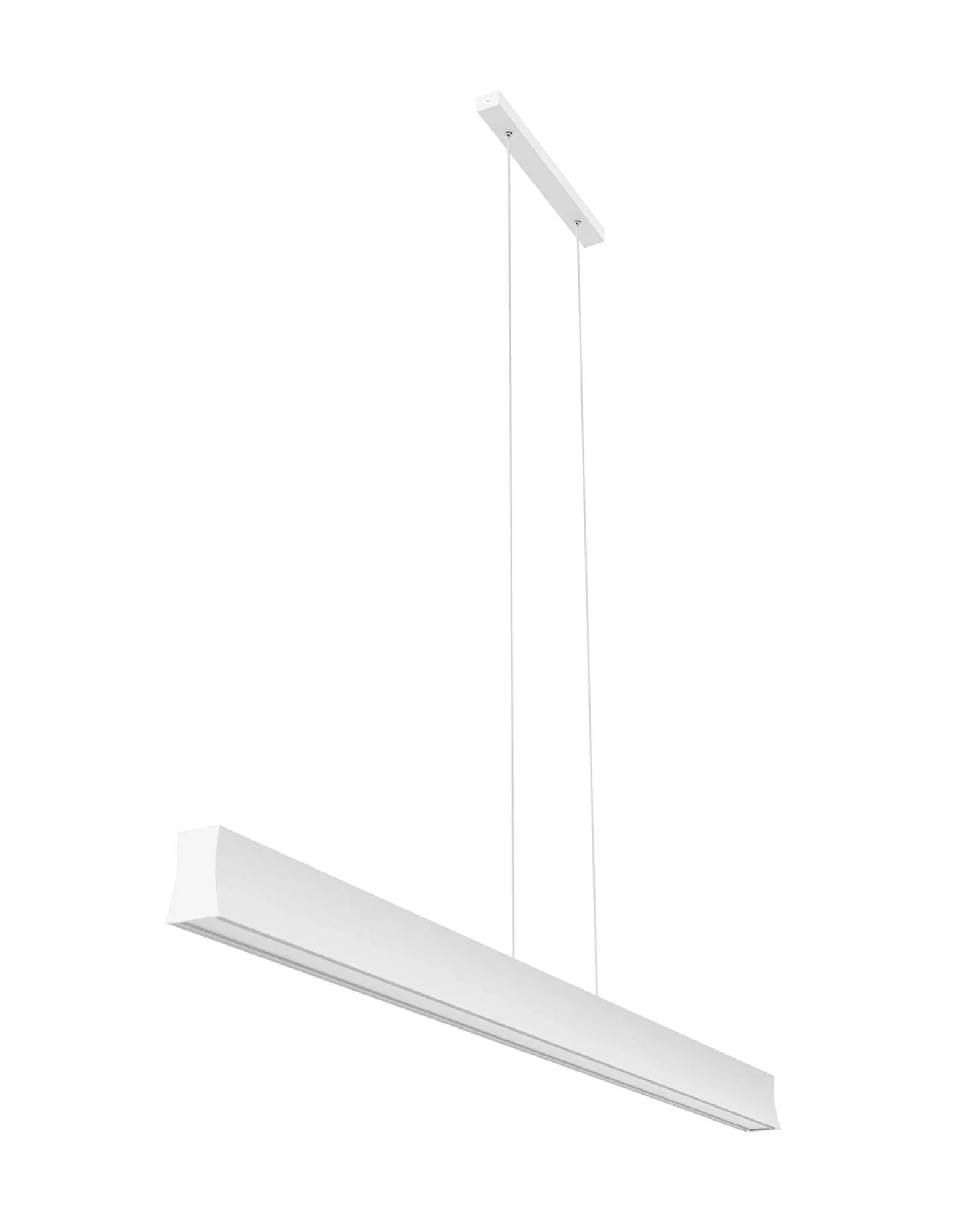 Hanok 3000/4000K LED Linear Pendant - Black/White - Image 7