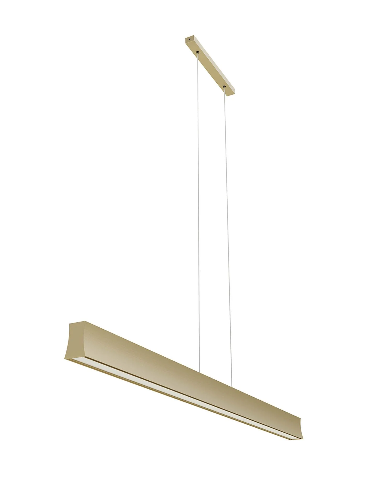 Hanok Linear Pendant 45°/ 110° 38W LED - White/Black Finish, IP20 - Image 6