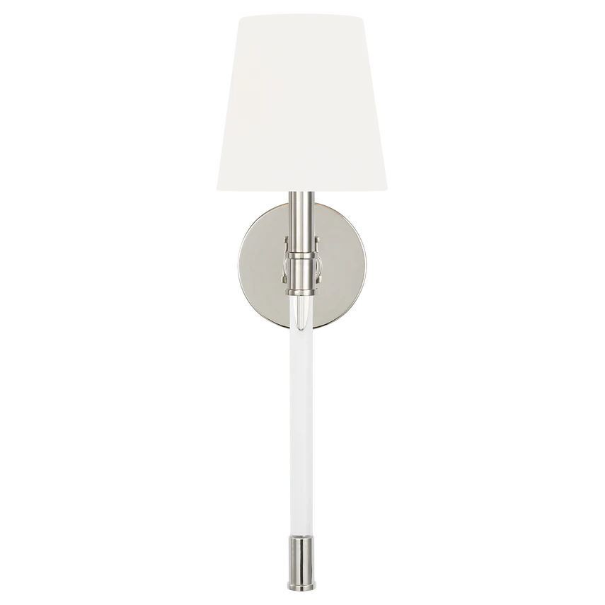 Hanover Wall Sconce - Nickel/Brass - Image 2
