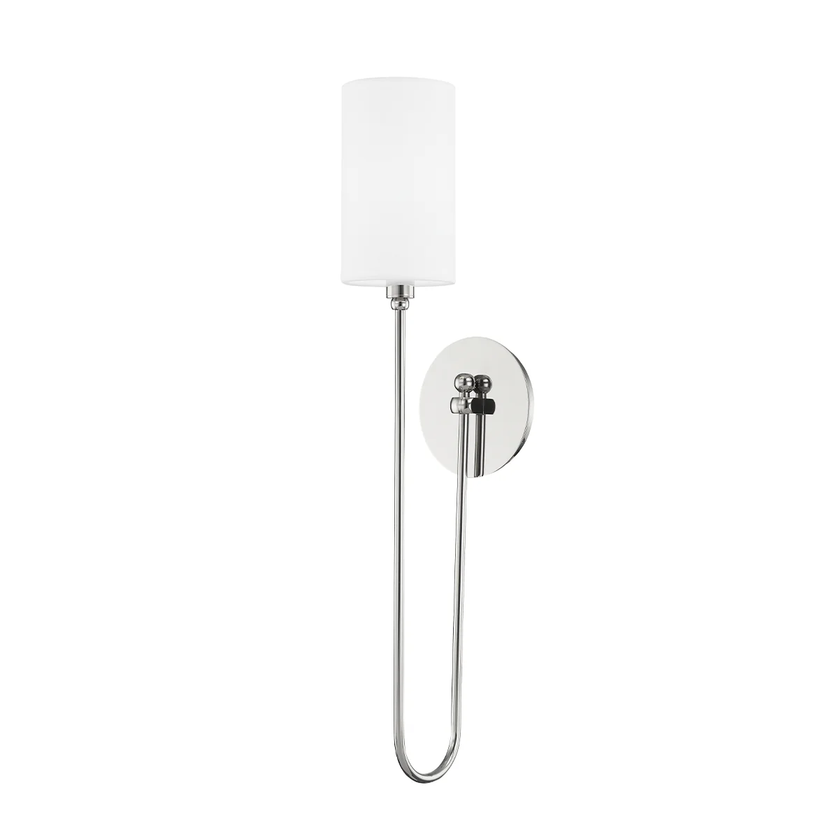 Harlem 1Lt Wall Sconce - Brass/Nickel - Image 2